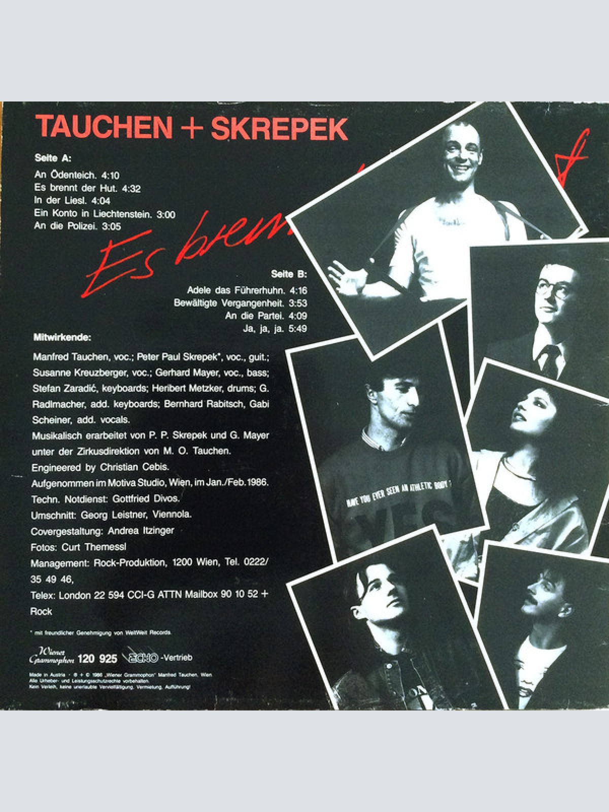 Vinyl / Tauchen + Skrepek - Es Brennt Der Hut - Eine Reise Nach Ödenteich