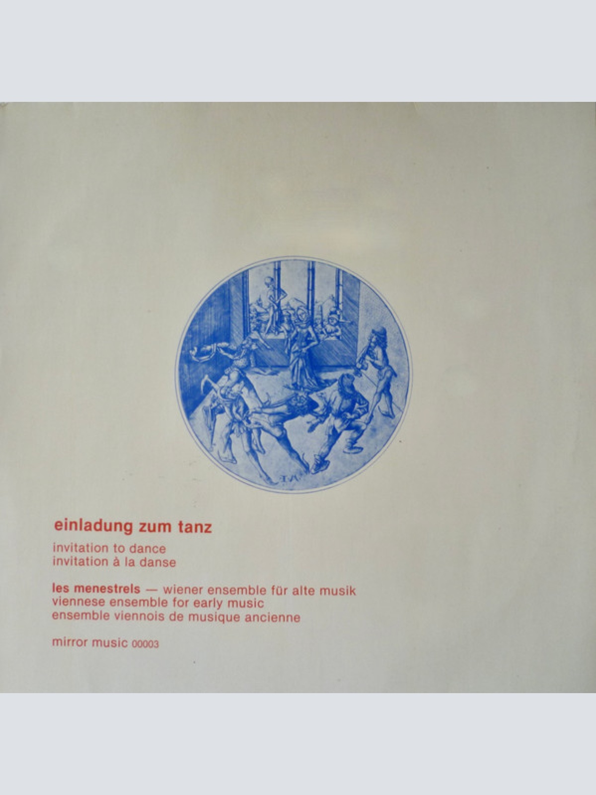 Vinyl / Les Menestrels - Einladung Zum Tanz / Invitation To Dance / Invitation A La Danse