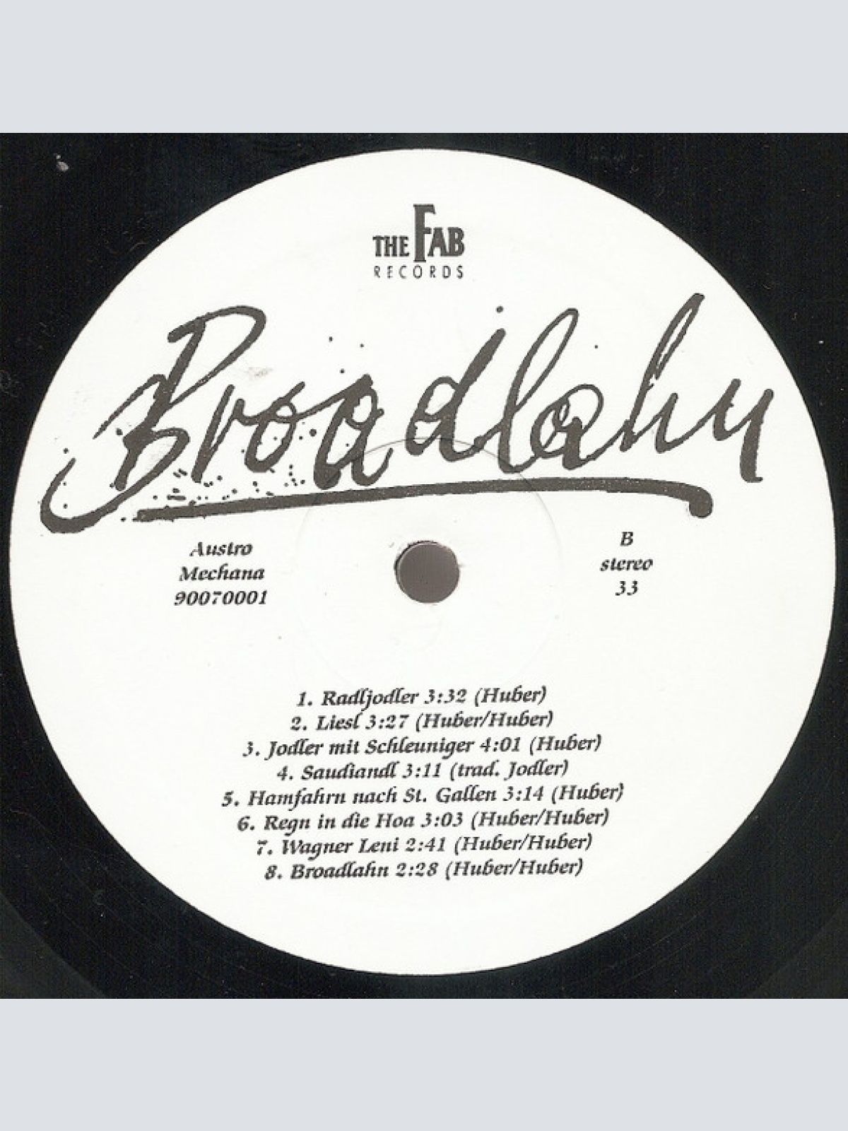 Vinyl / Broadlahn - Broadlahn