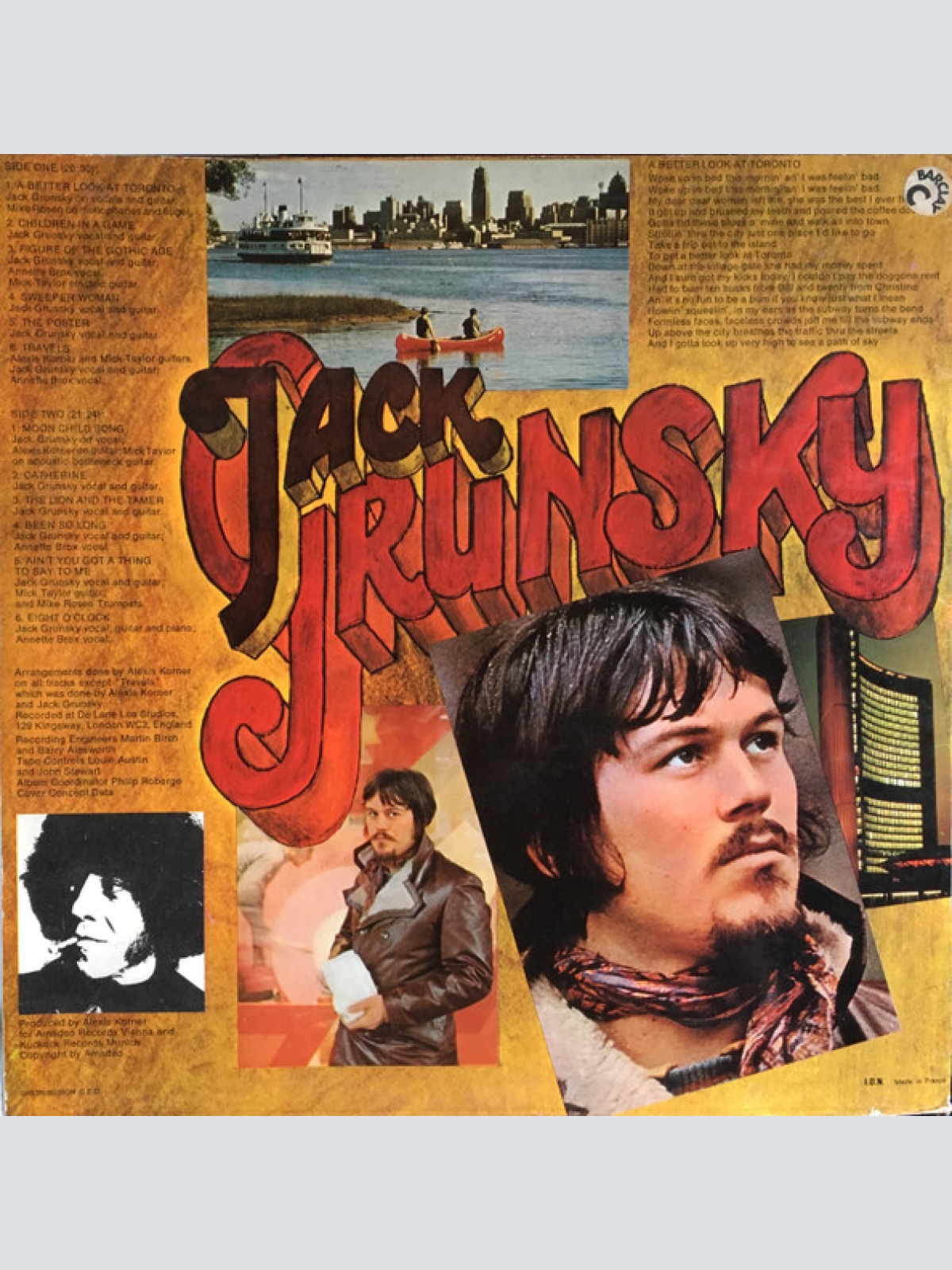 Vinyl / Jack Grunsky - Jack Grunsky