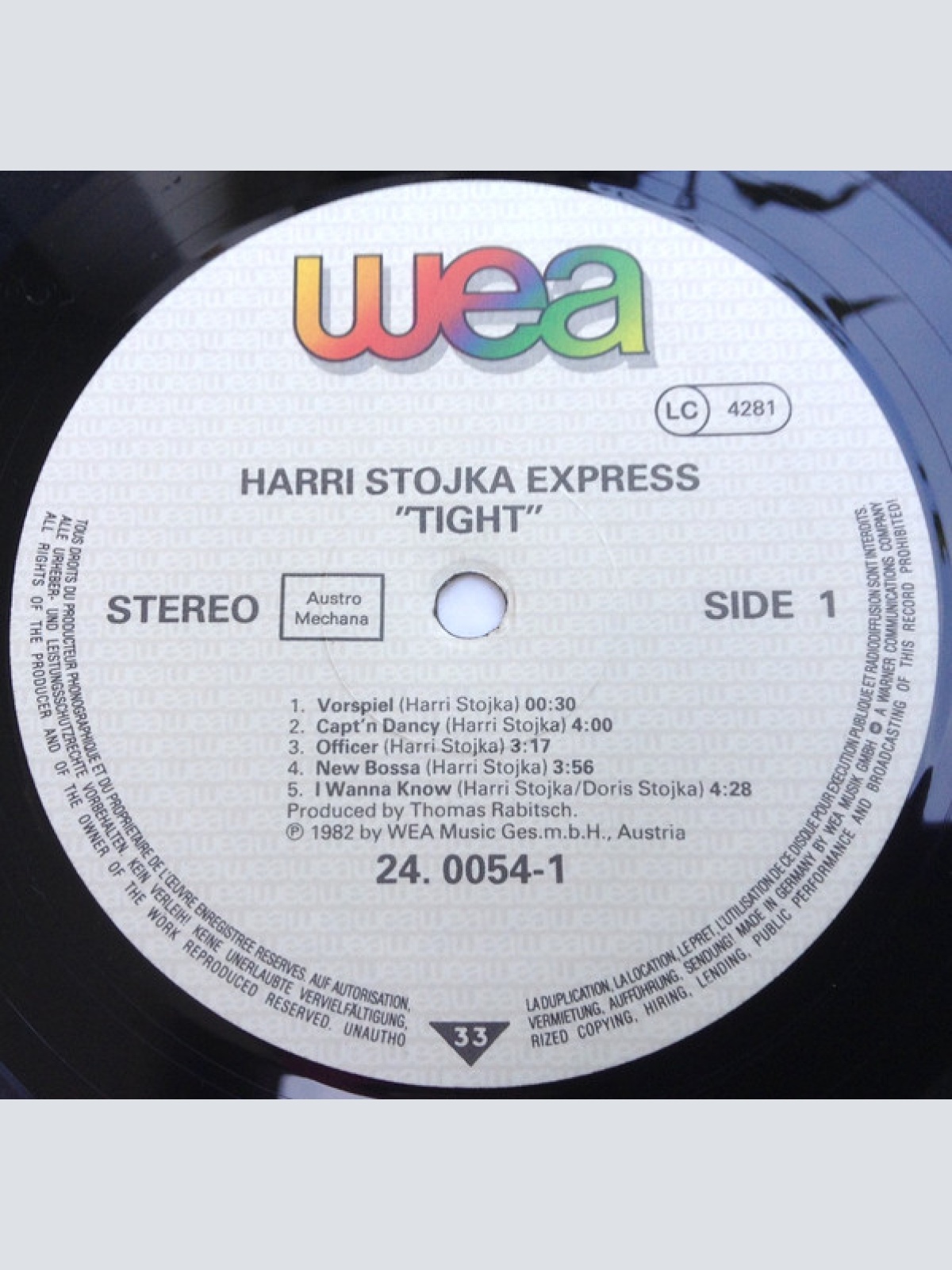 Vinyl / Harri Stojka Express - Tight