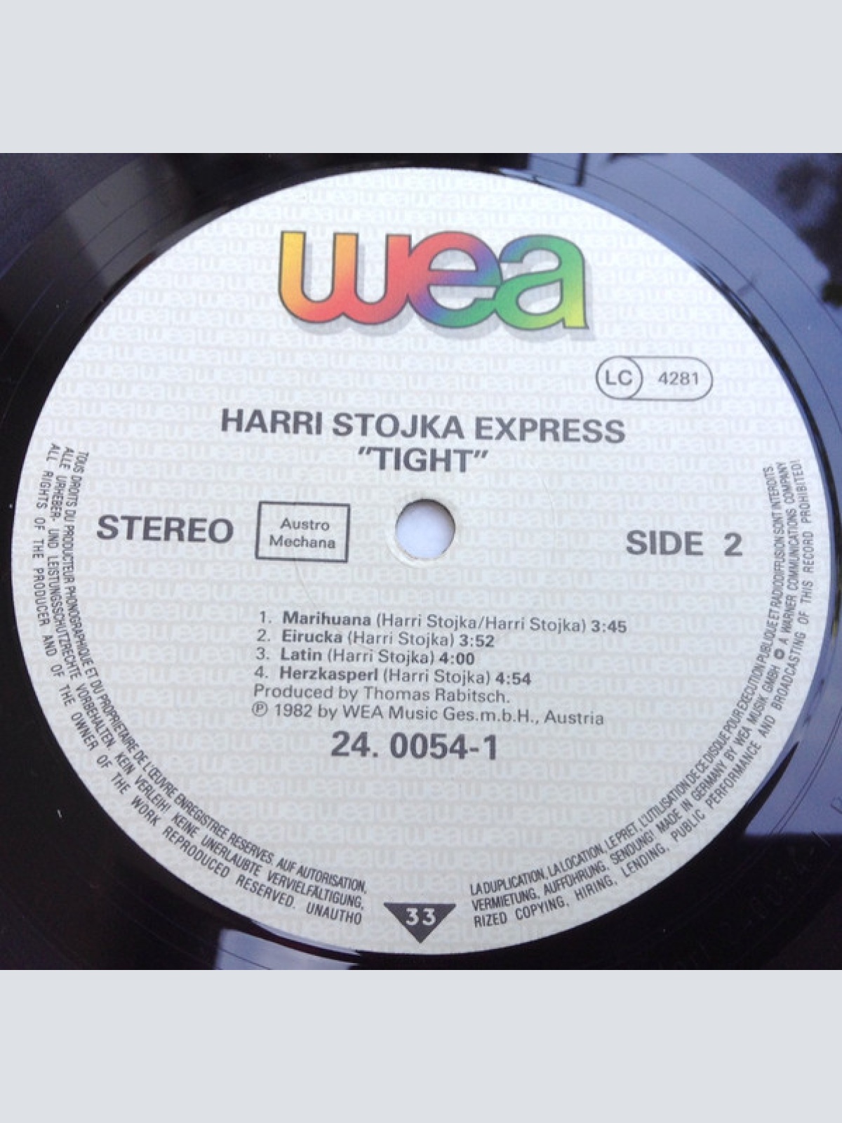 Vinyl / Harri Stojka Express - Tight