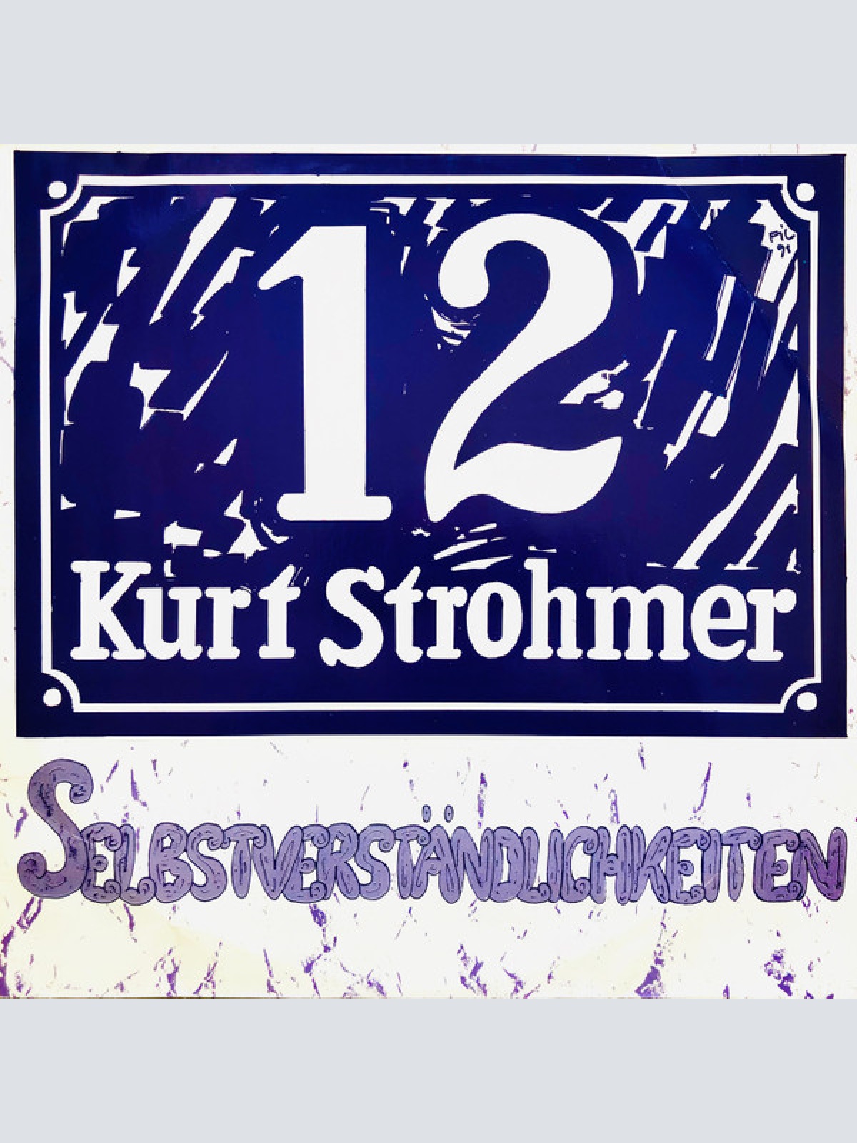 Vinyl / Kurt Strohmer - Selbstverständlichkeiten