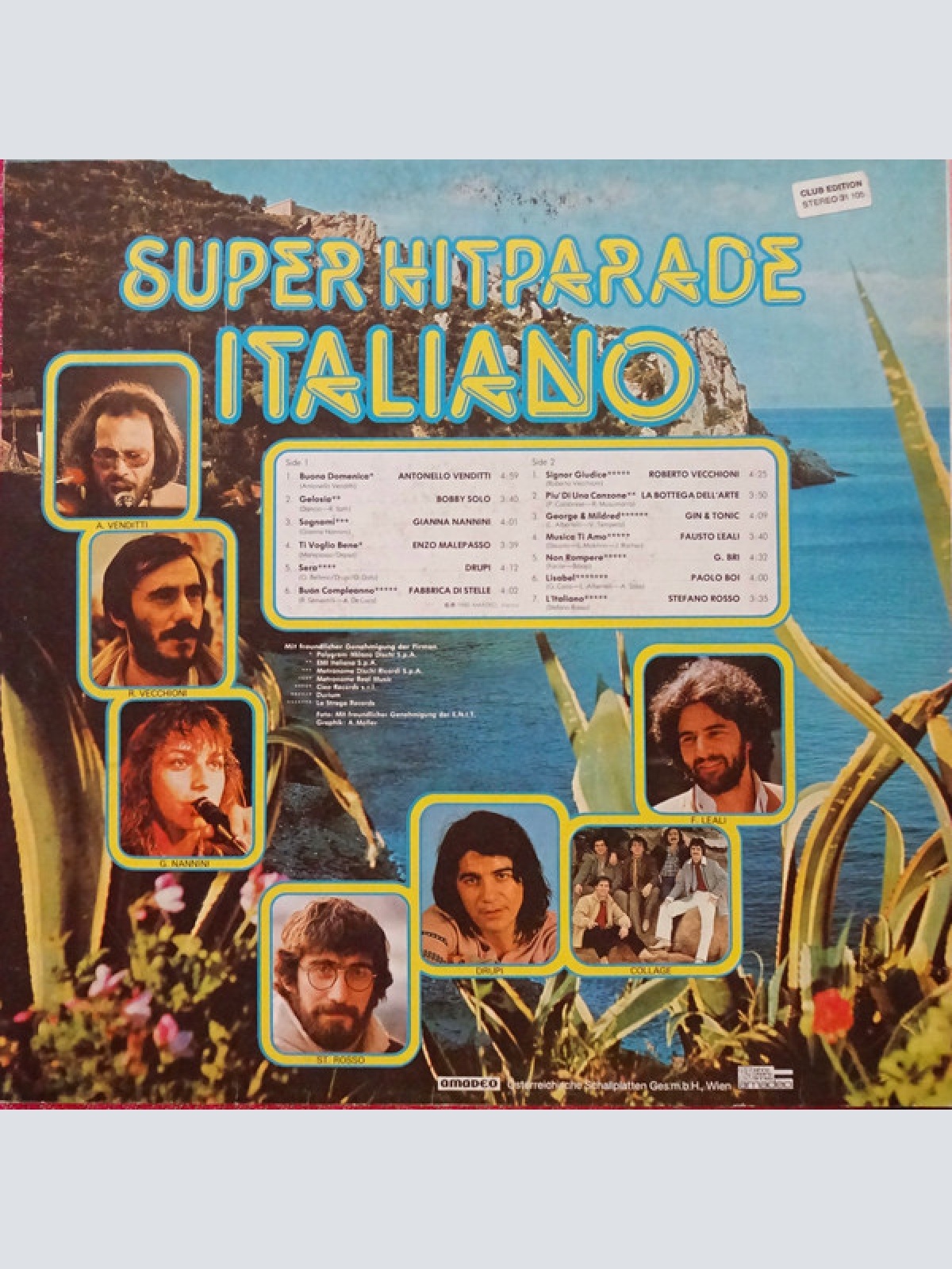 Vinyl / Various - Super Hitparade Italiano