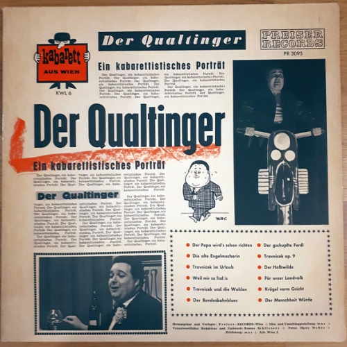 Vinyl / Helmut Qualtinger - Der Qualtinger (Ein Kabarettistisches Porträt)