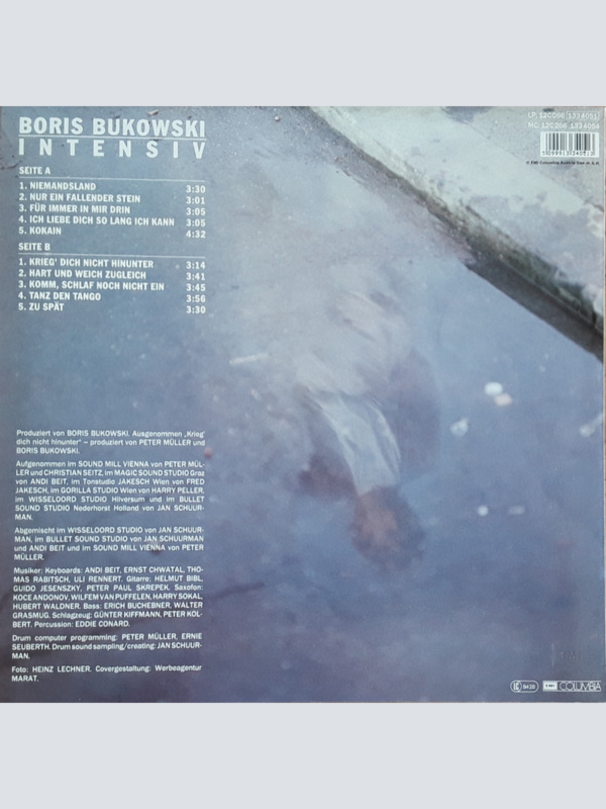 Vinyl / Boris Bukowski - Intensiv