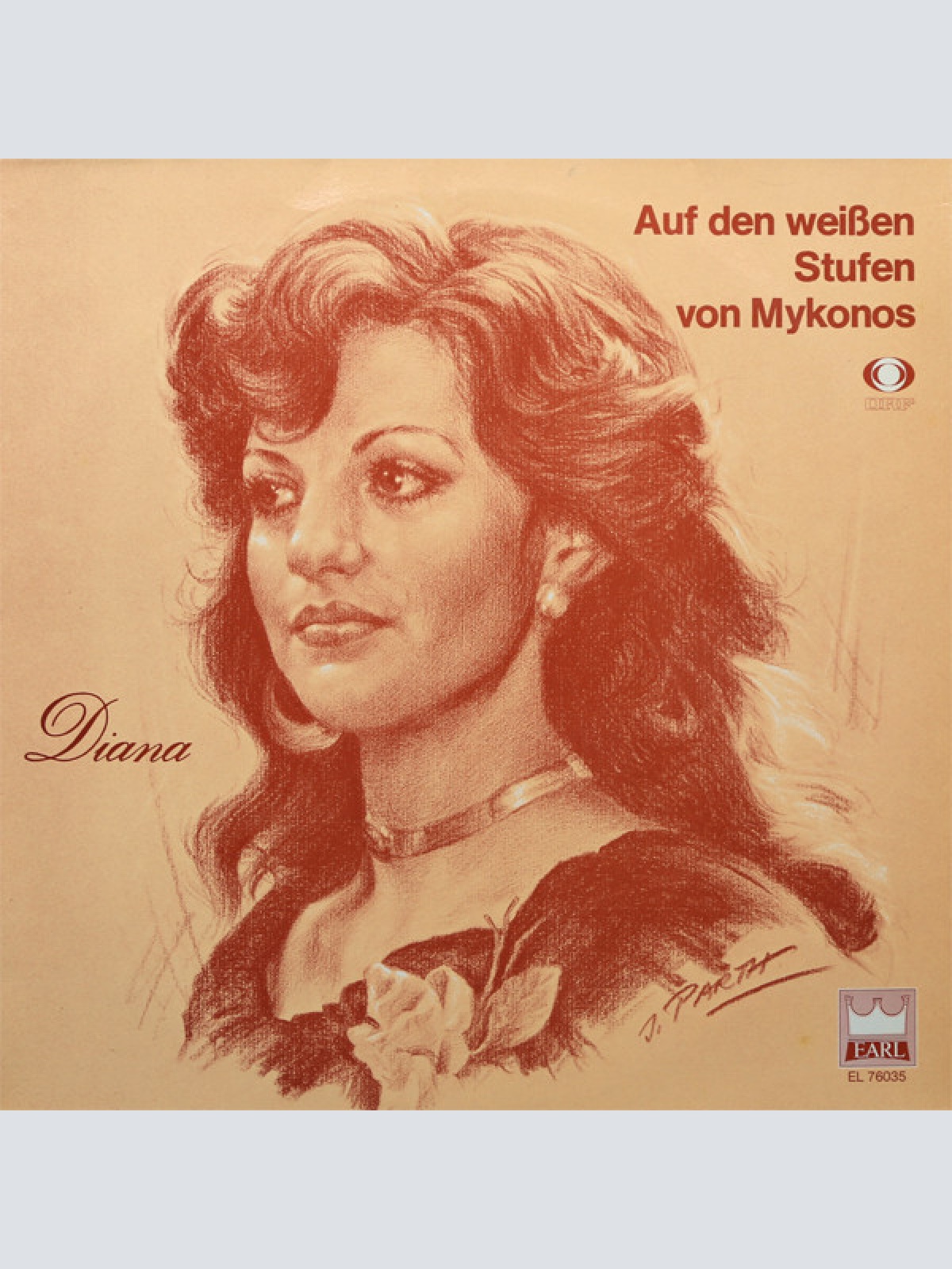 Vinyl / Diana* - Auf Den Weißen Stufen Von Mykonos