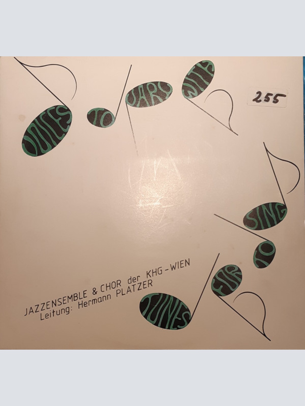 Vinyl / Jazzensemble & Chor der KHG - Wien - Voices To Vary With, Songs For To Sing