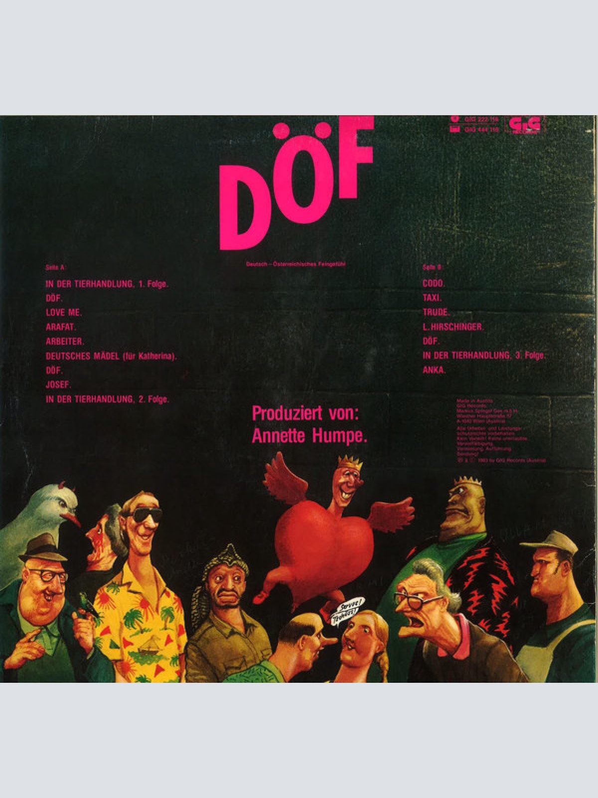 Vinyl / Tauchen - Prokopetz* - DÖF