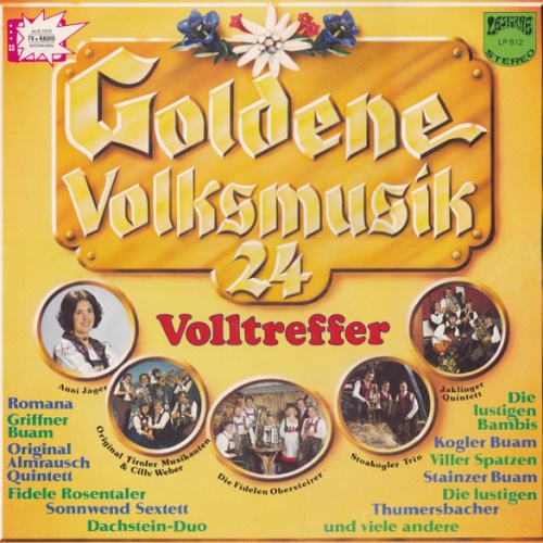 Vinyl / Various - Goldene Volksmusik 24 - Volltreffer