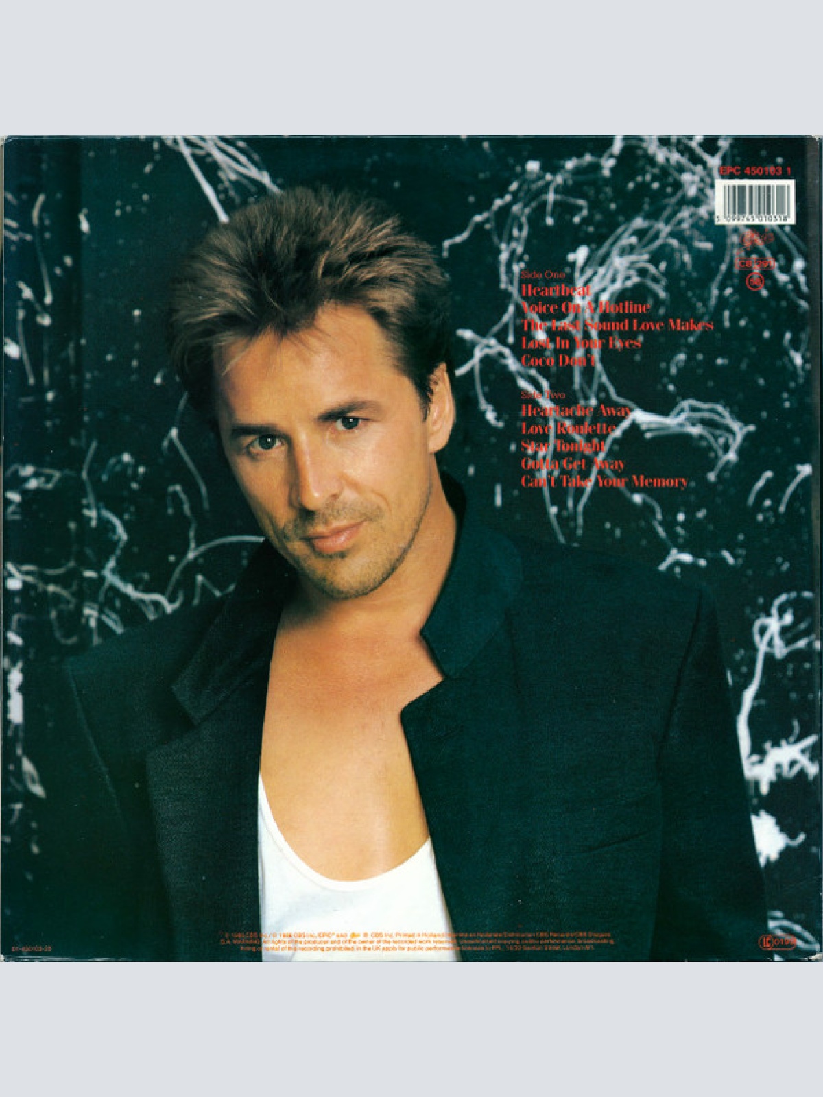 Vinyl / Don Johnson - Heartbeat