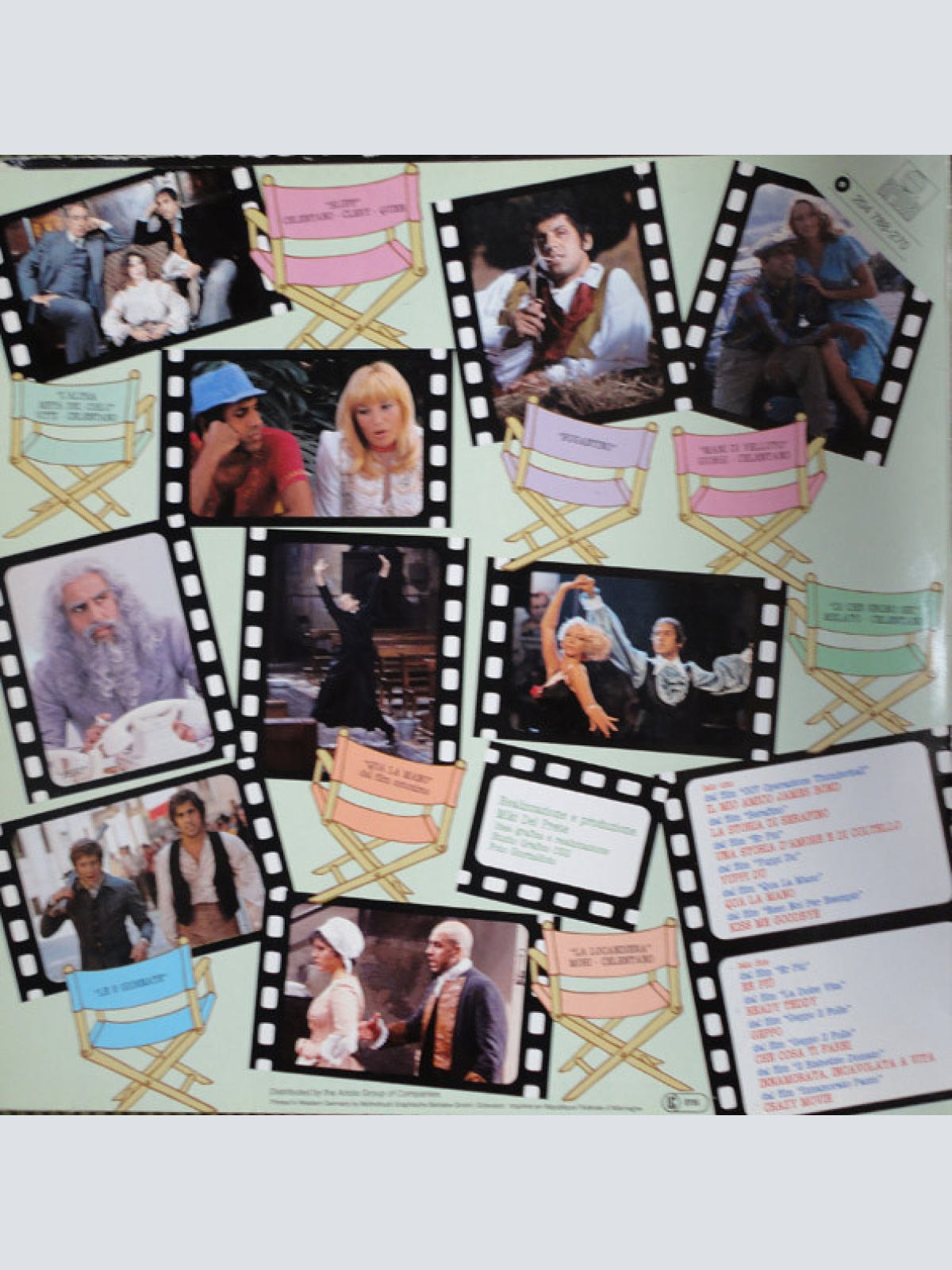 Vinyl / Adriano Celentano - Cinema