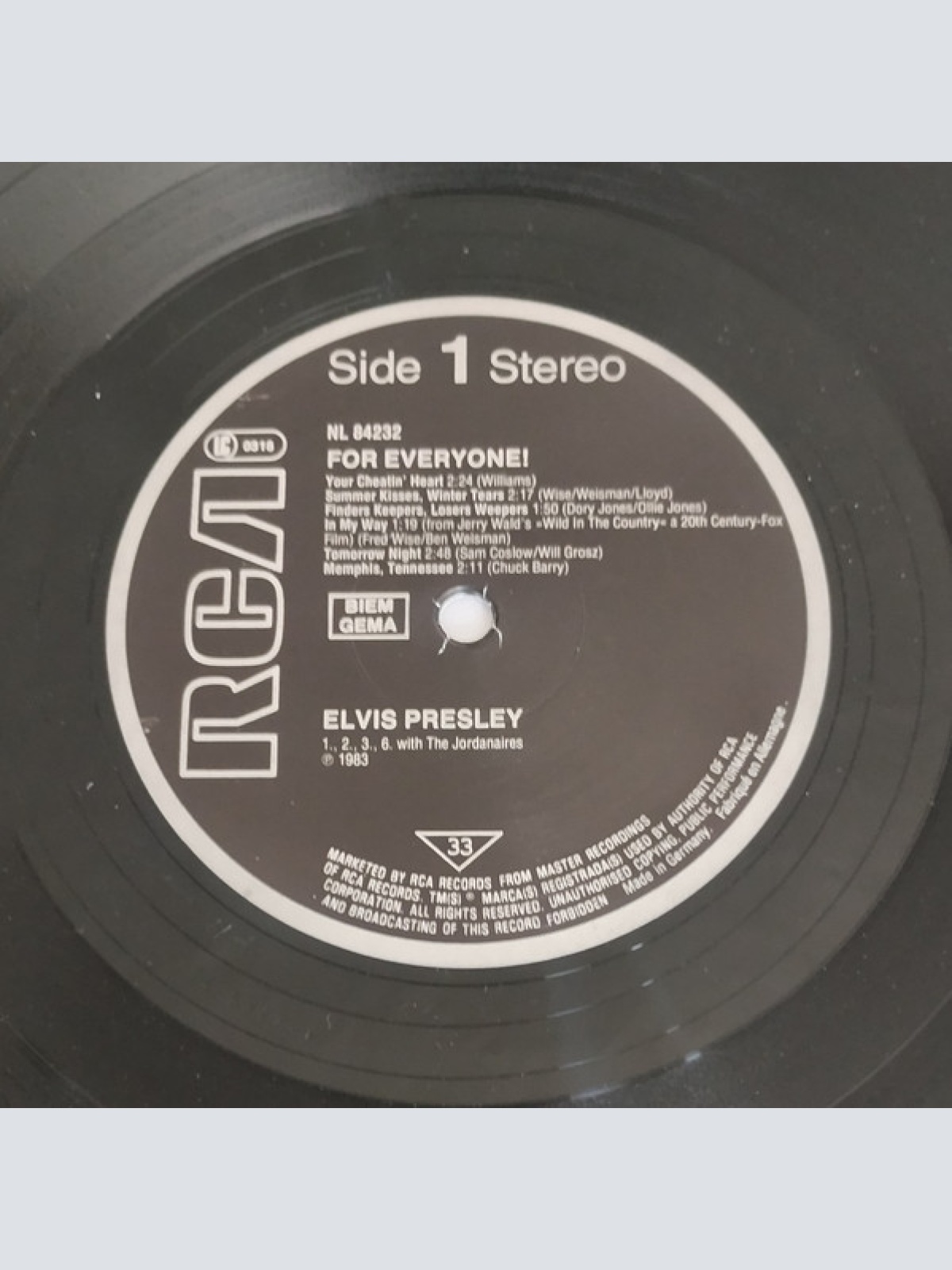 Vinyl / Elvis* - Elvis For Everyone!