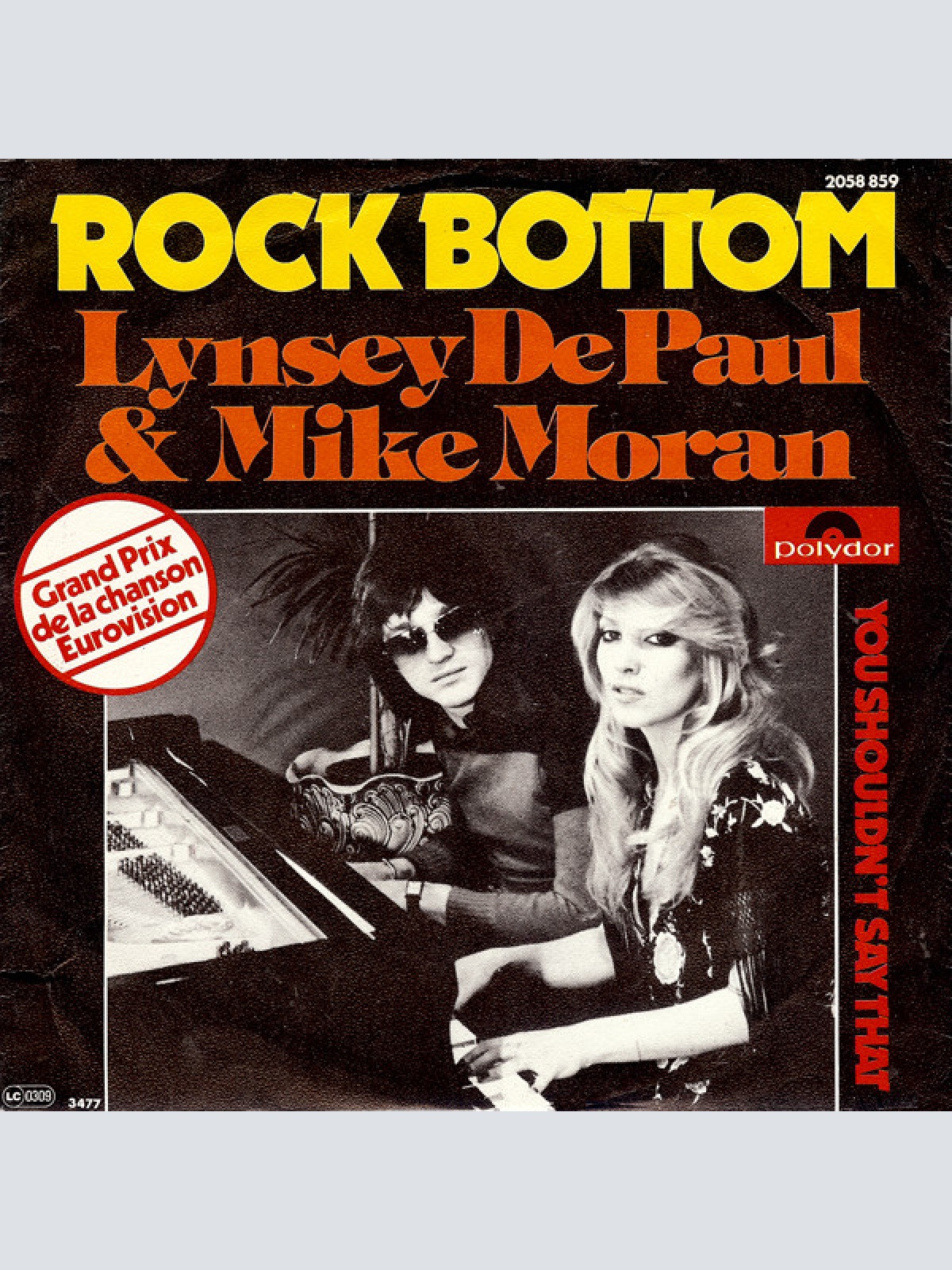 Vinyl / Lynsey De Paul & Mike Moran - Rock Bottom