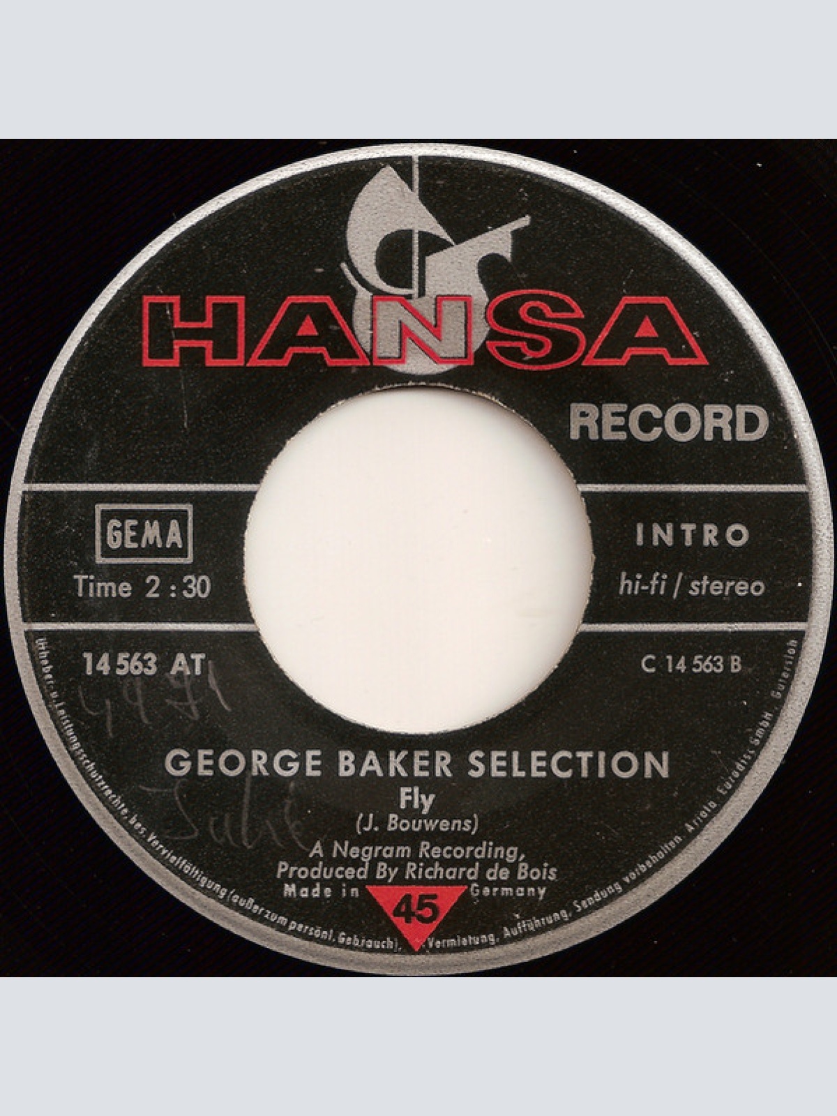 Vinyl / George Baker Selection - Dear Ann