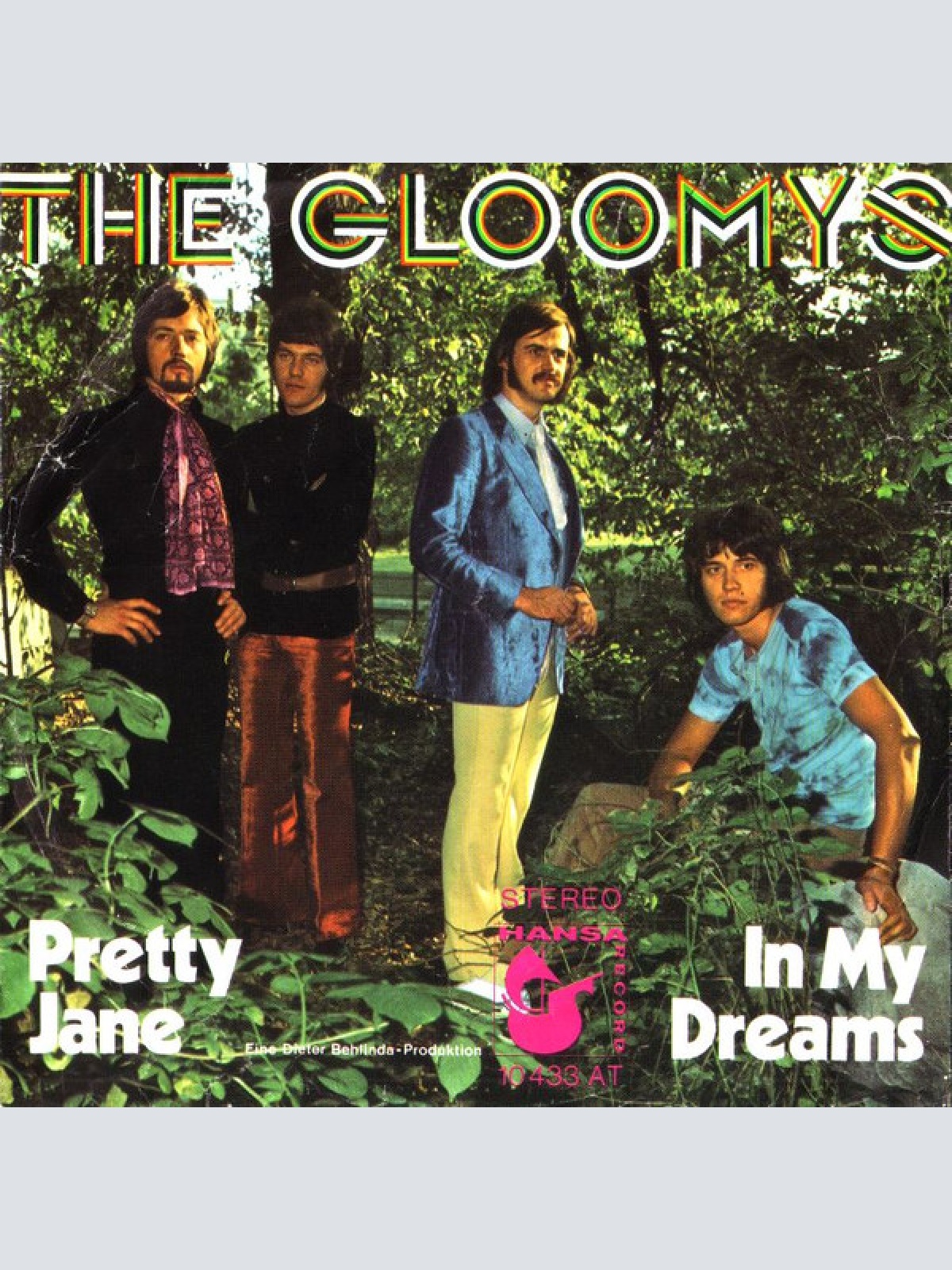 Vinyl / The Gloomys - Pretty Jane / In My Dreams