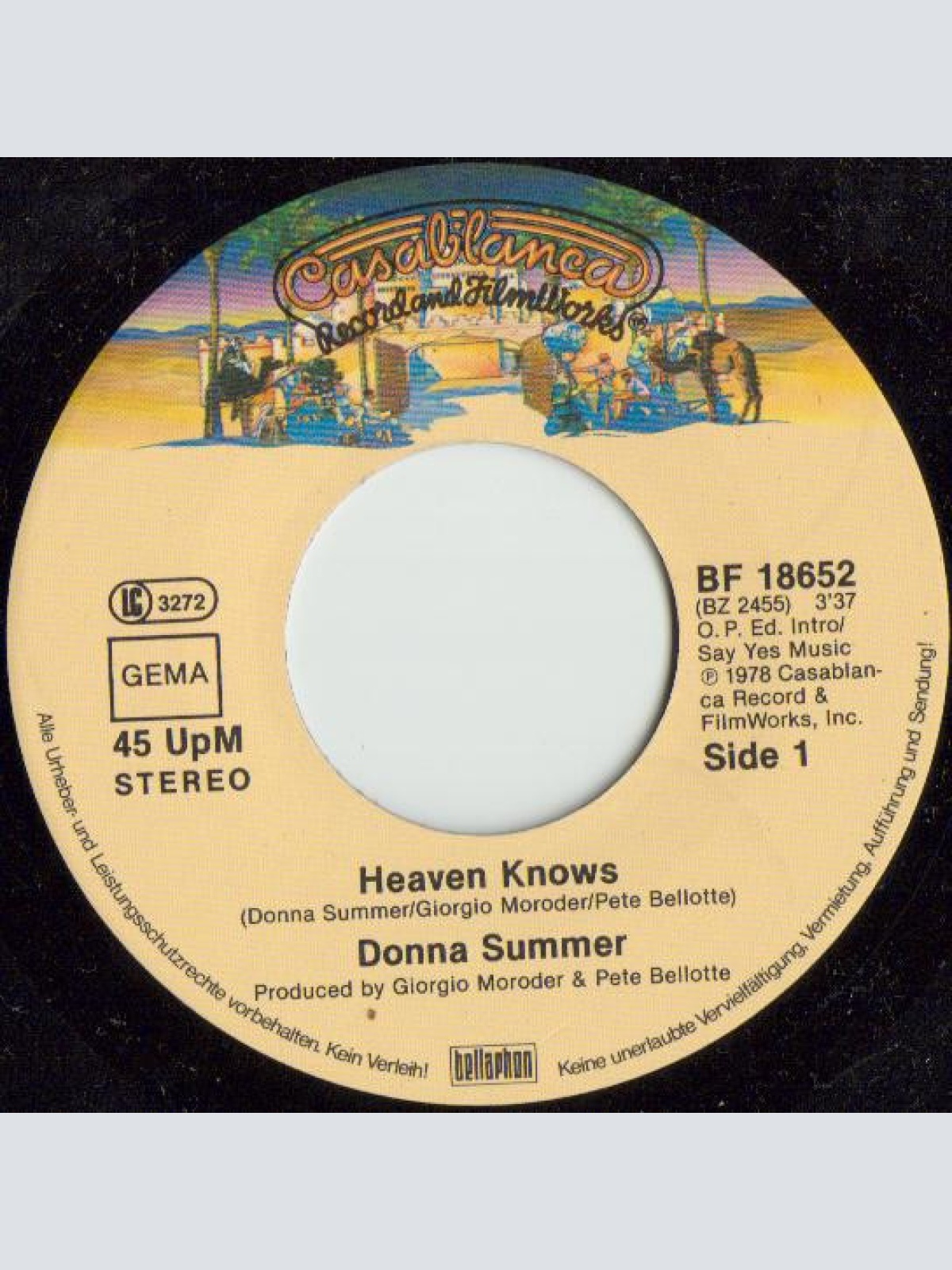 Vinyl / Donna Summer - Heaven Knows