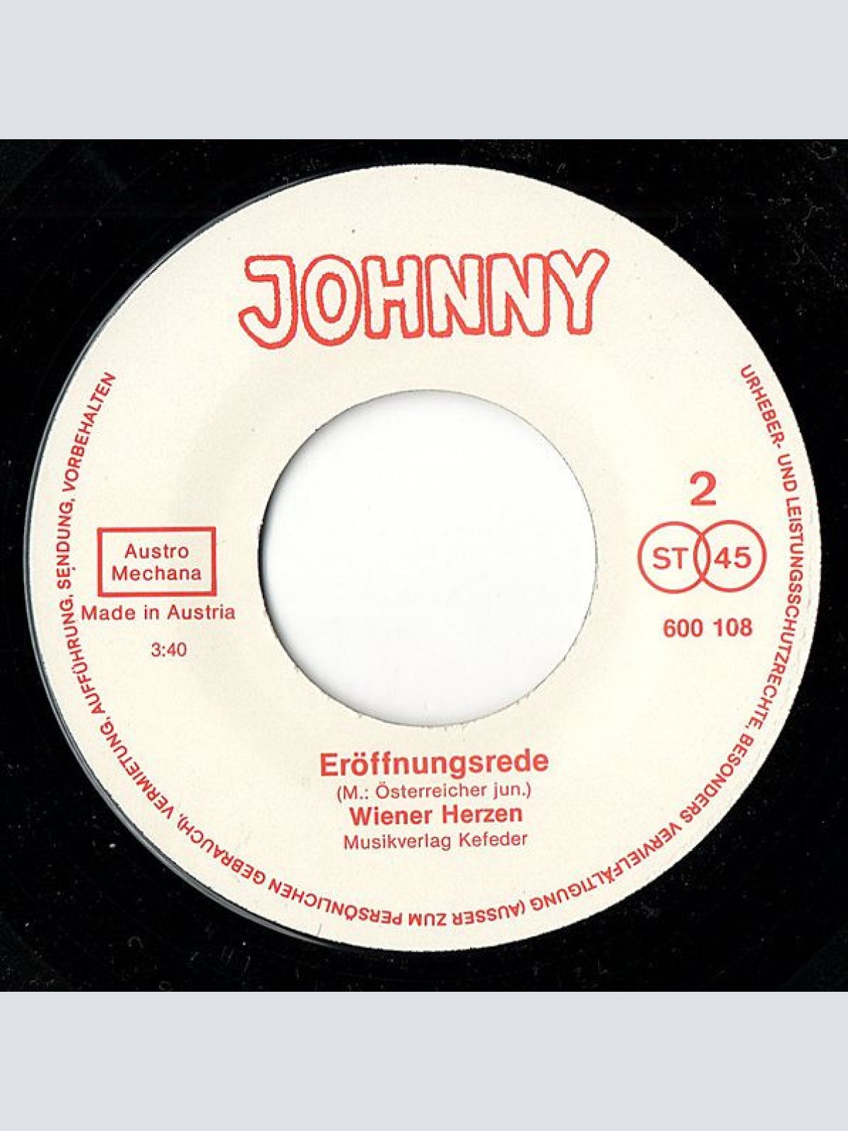 Vinyl / Pipsi Und Die Wiener Herzen* - Fürstenfeld - Nein Danke