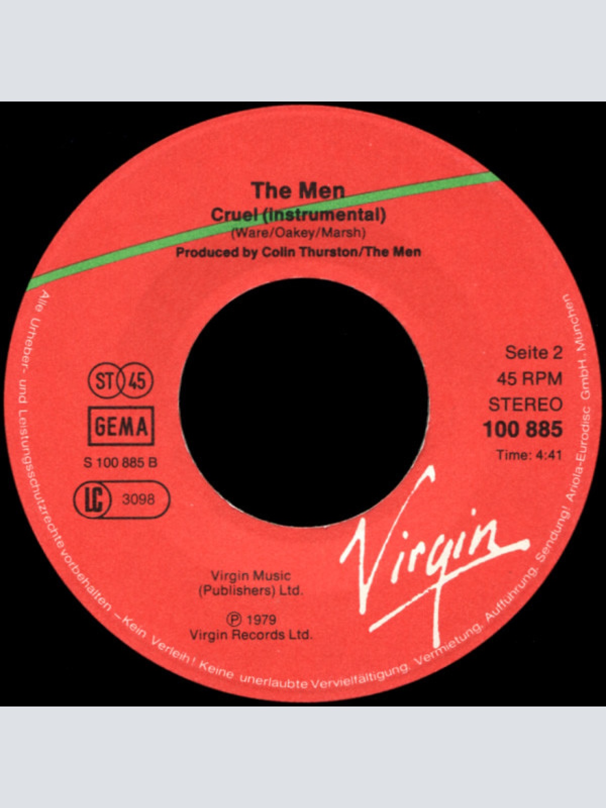 Vinyl / The Men - I Don't Depend On You