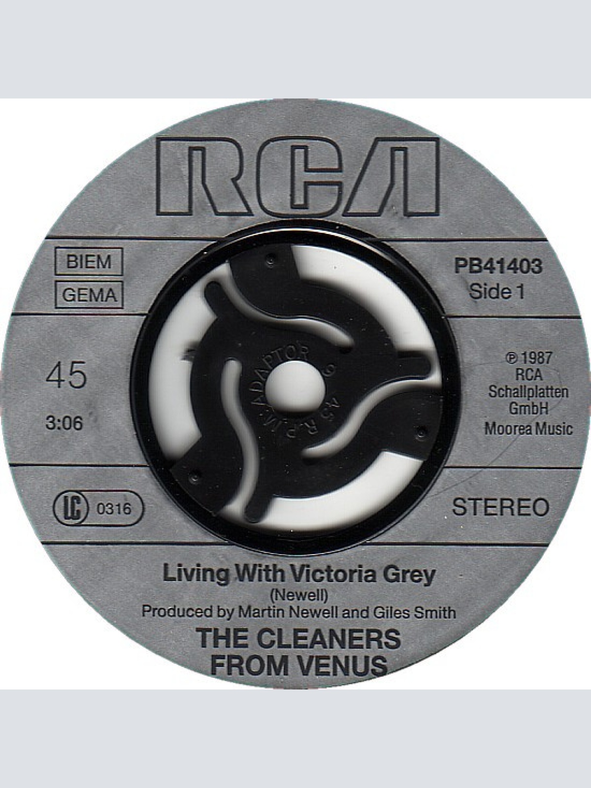 Vinyl / The Cleaners From Venus* - Living With Victoria Grey