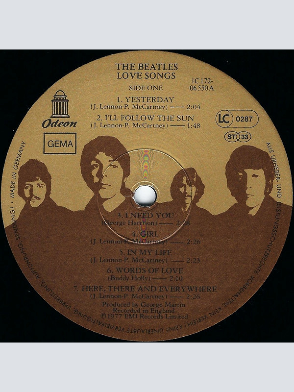 Vinyl / The Beatles - Love Songs
