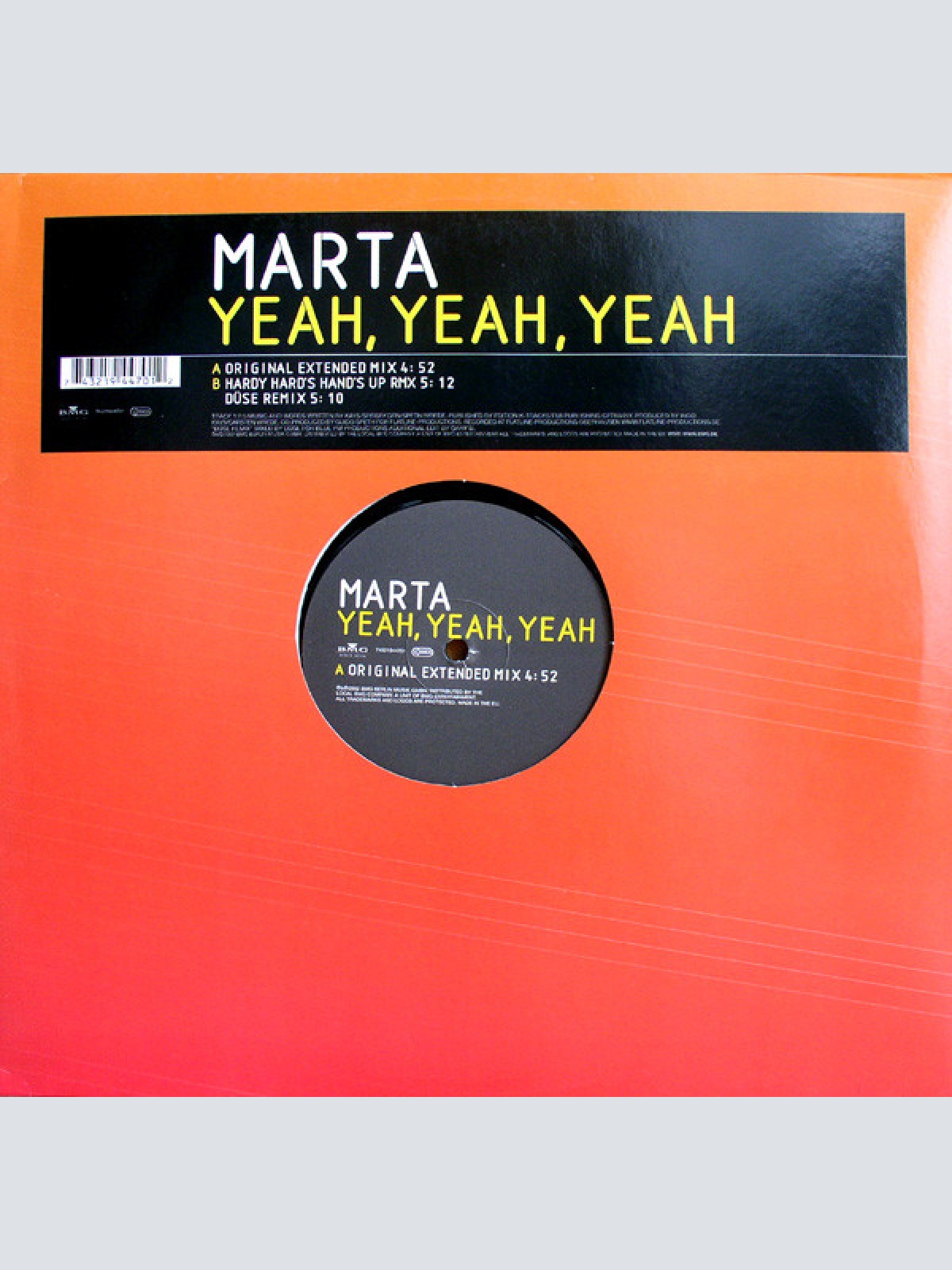Vinyl / Marta (2) - Yeah, Yeah, Yeah