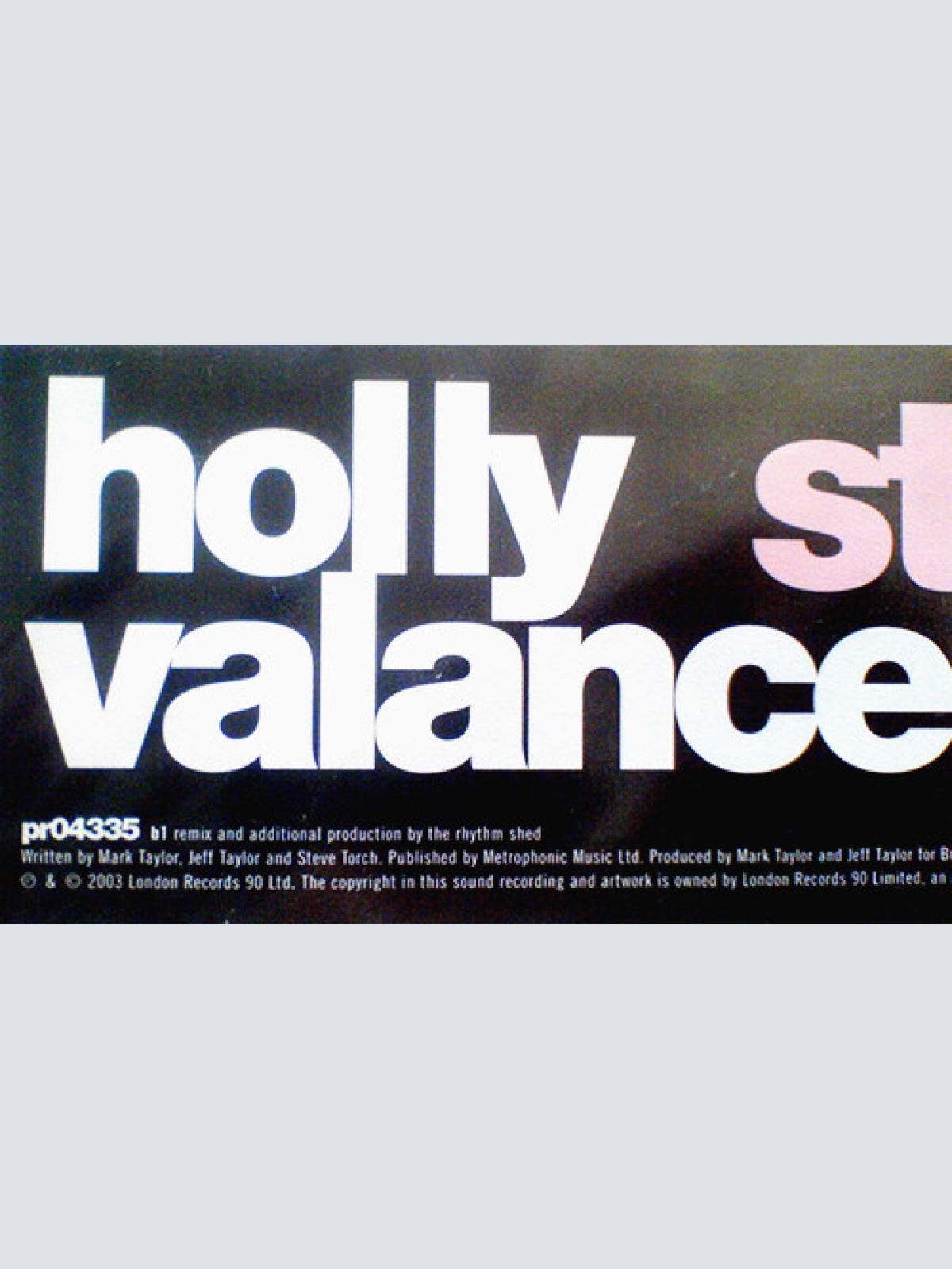 Vinyl / Holly Valance - State Of Mind