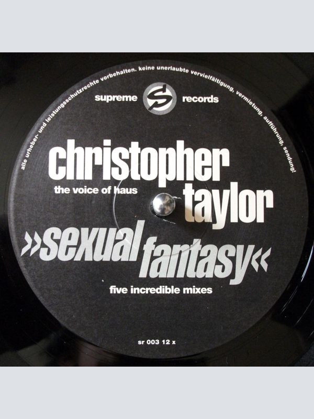 Vinyl / Christopher Taylor (5) - Sexual Fantasy