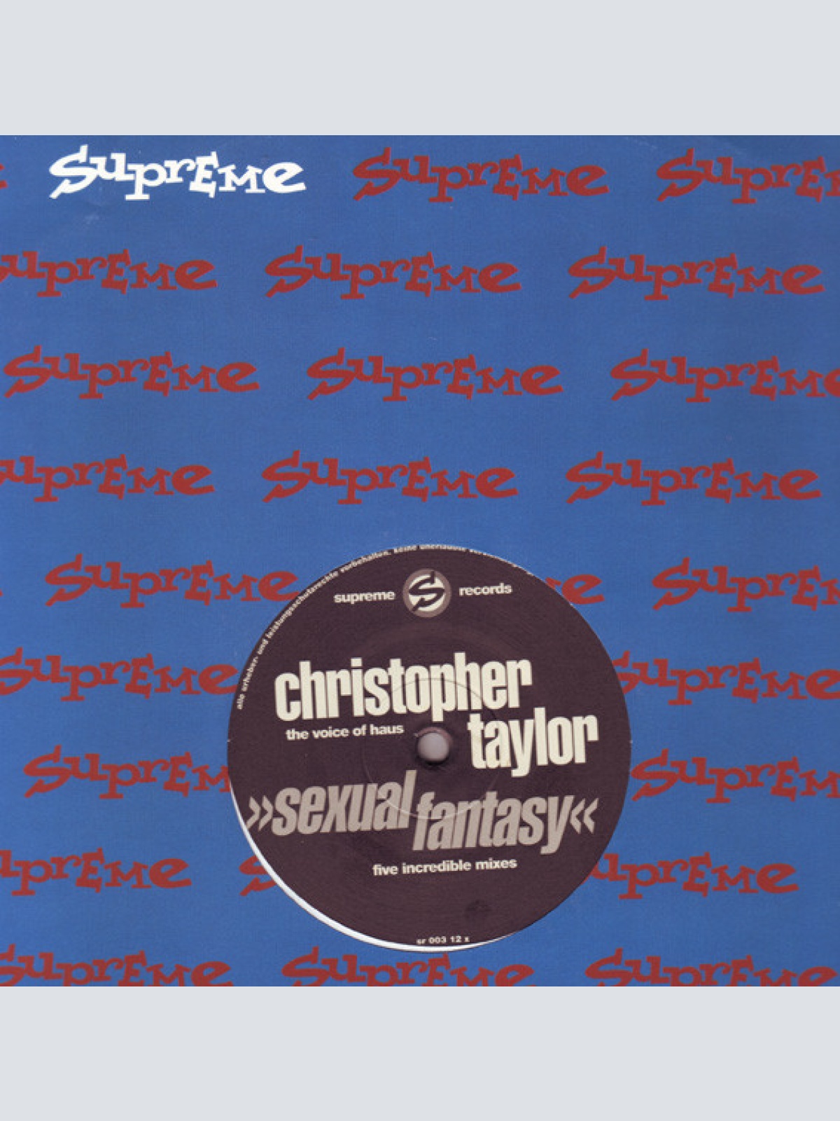 Vinyl / Christopher Taylor (5) - Sexual Fantasy
