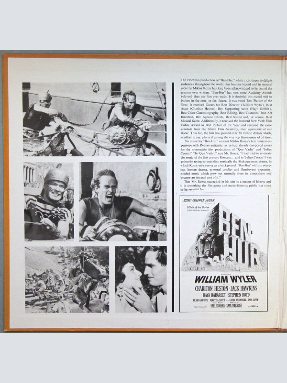 Vinyl / Miklos Rozsa* - Ben-Hur