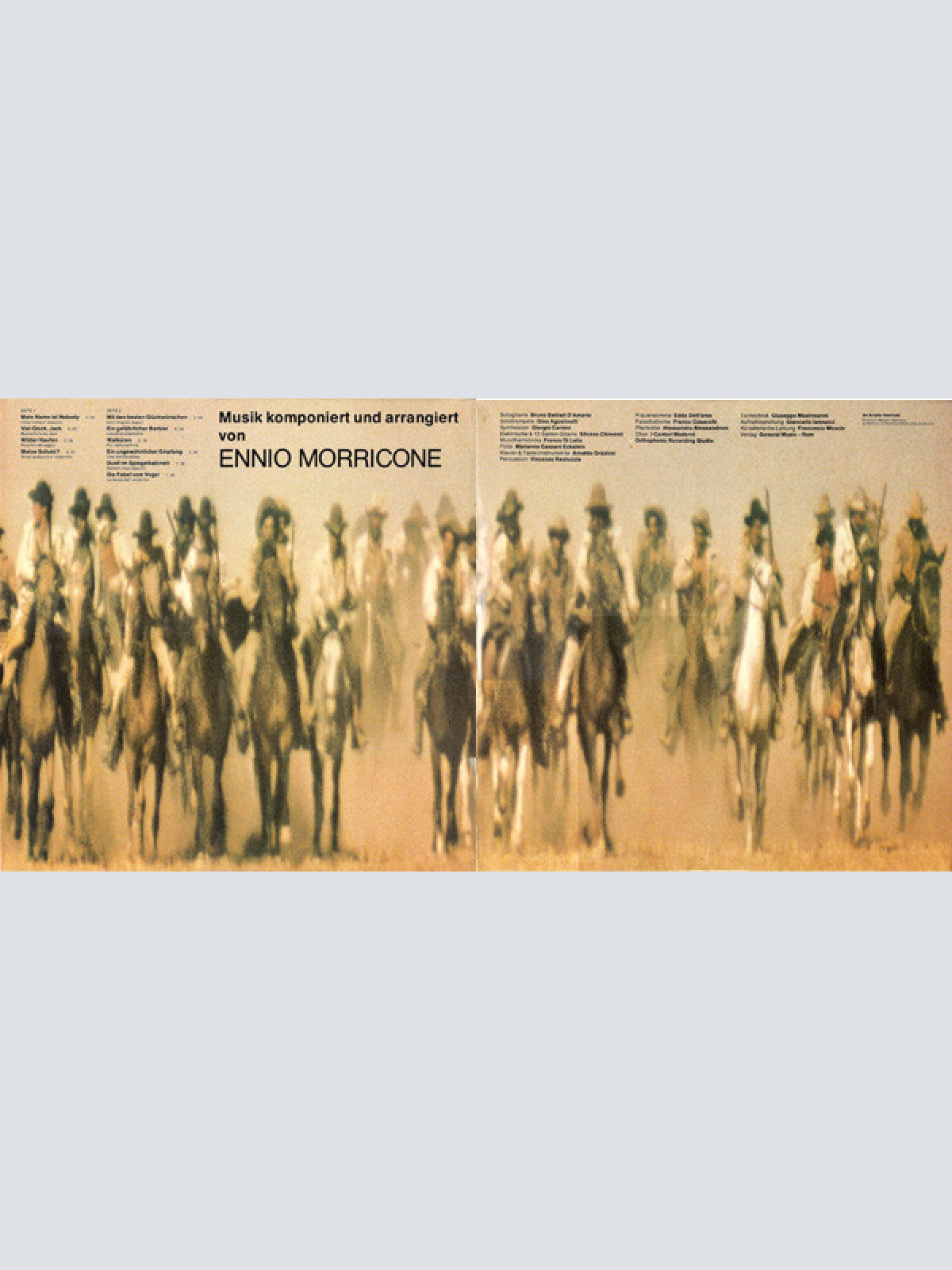 Vinyl / Ennio Morricone - Mein Name Ist Nobody = Il Mio Nome E' Nessuno (Original Film-Soundtrack)