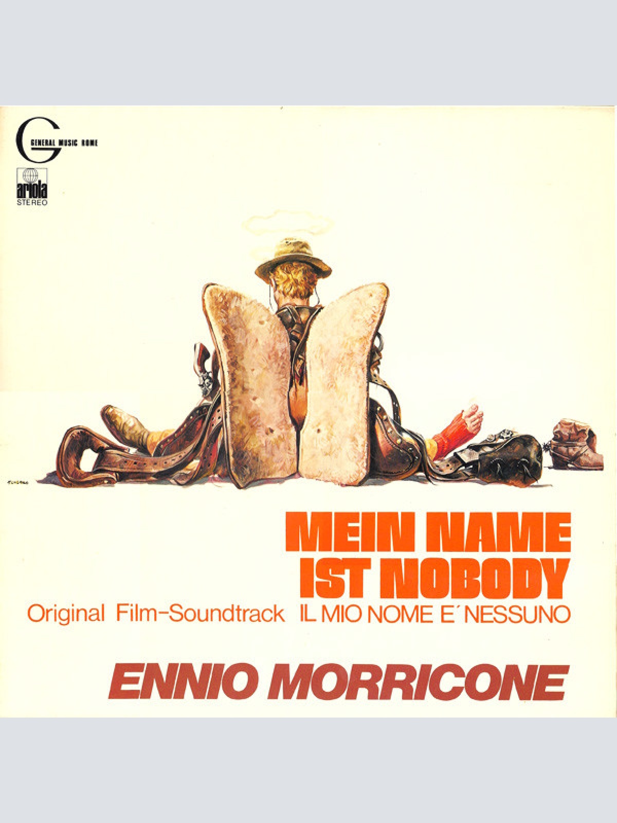 Vinyl / Ennio Morricone - Mein Name Ist Nobody = Il Mio Nome E' Nessuno (Original Film-Soundtrack)