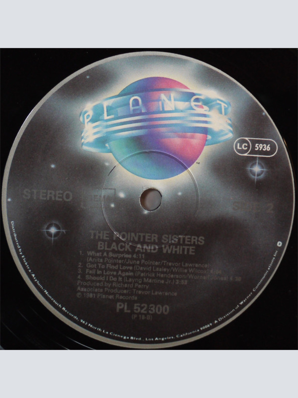 Vinyl / Pointer Sisters - Black & White