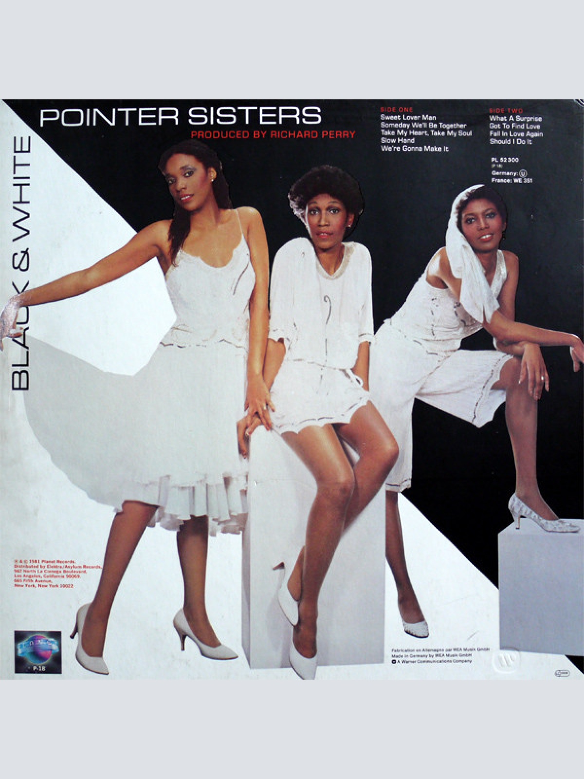 Vinyl / Pointer Sisters - Black & White