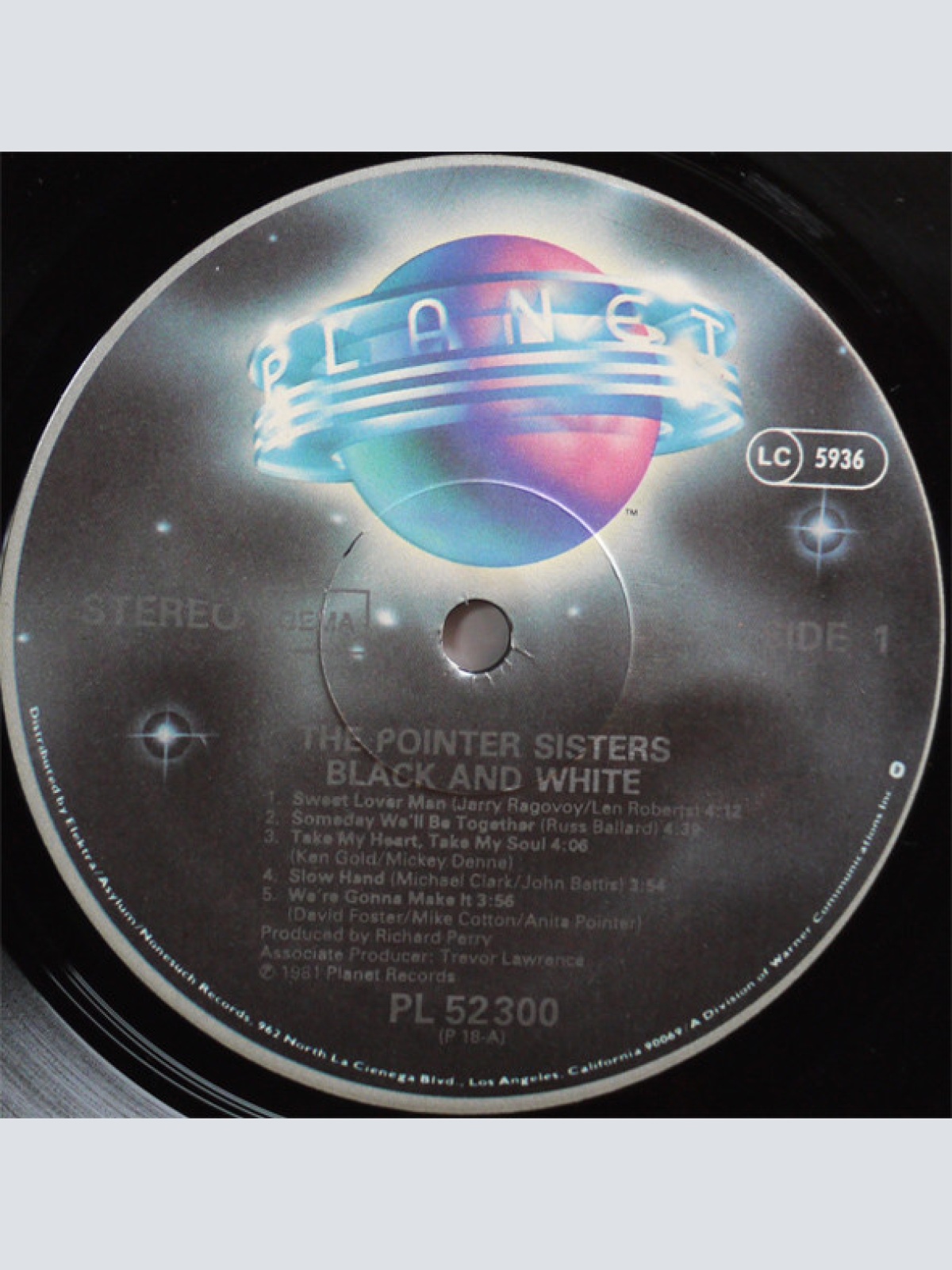 Vinyl / Pointer Sisters - Black & White