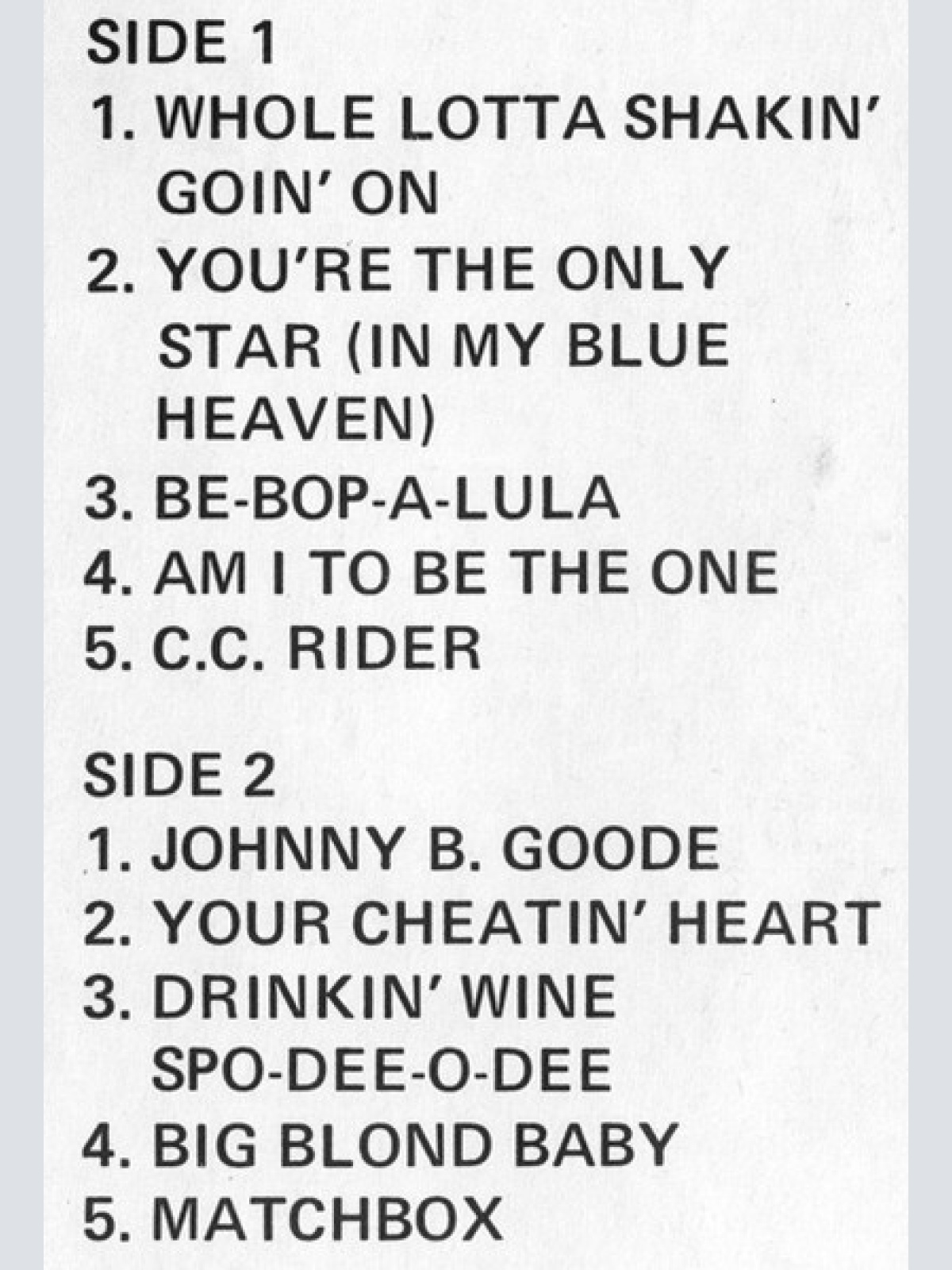 Vinyl / Jerry Lee Lewis - Whole Lotta Shakin' Goin' On