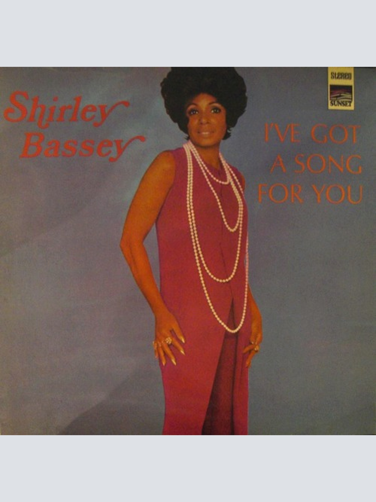 Vinyl / Shirley Bassey - I've Got A Song For You