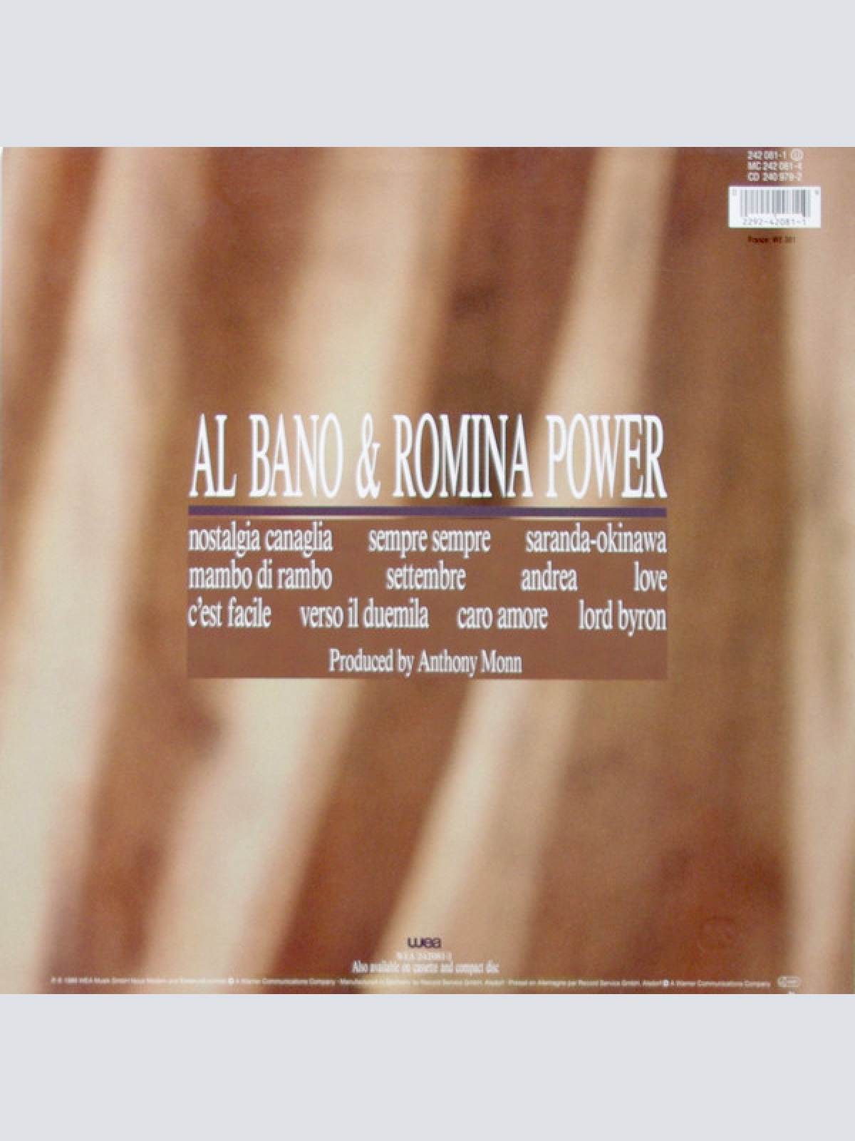 Vinyl / Al Bano & Romina Power - Sempre Sempre