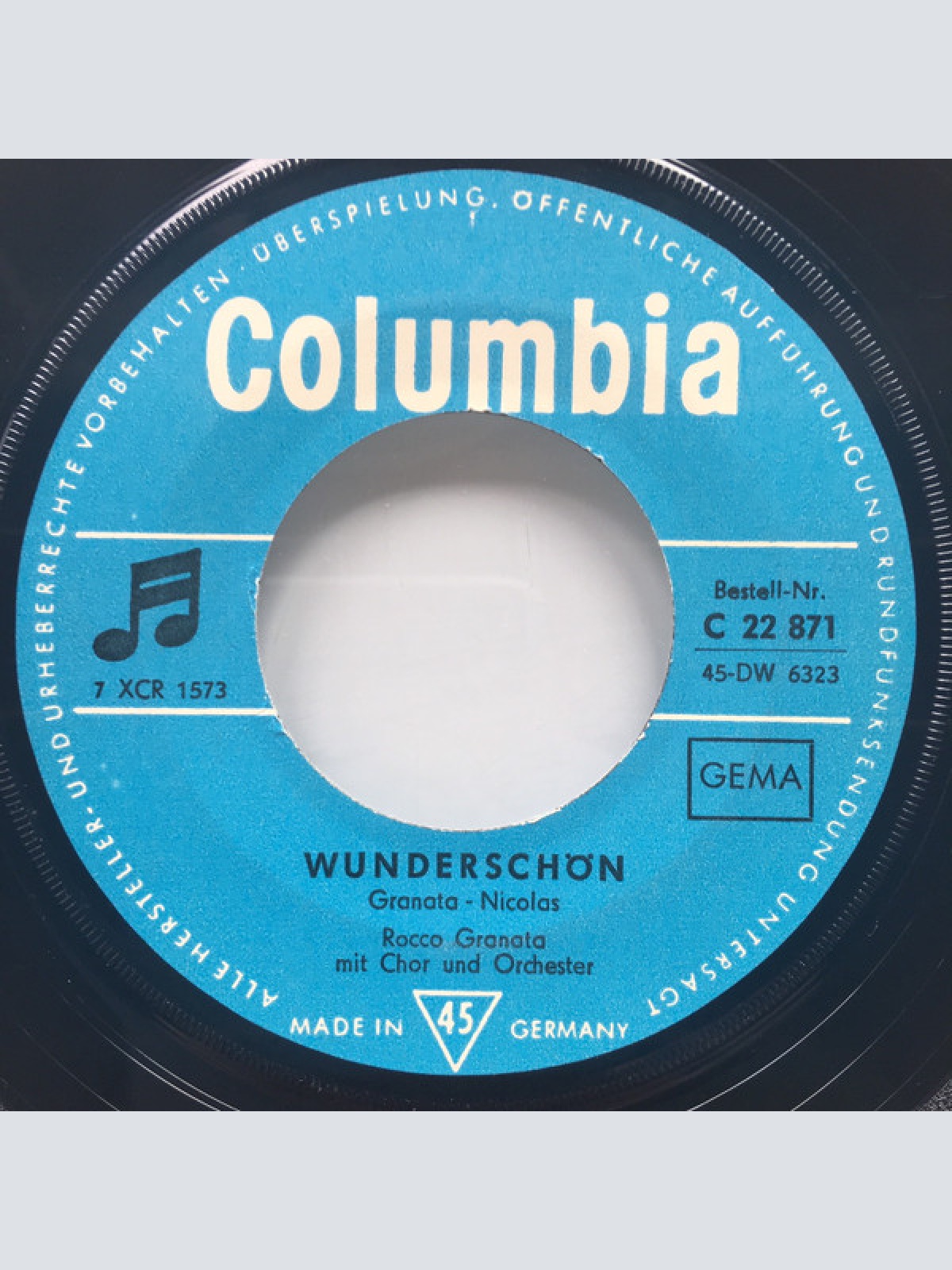 Vinyl / Rocco Granata - Salute / Wunderschön