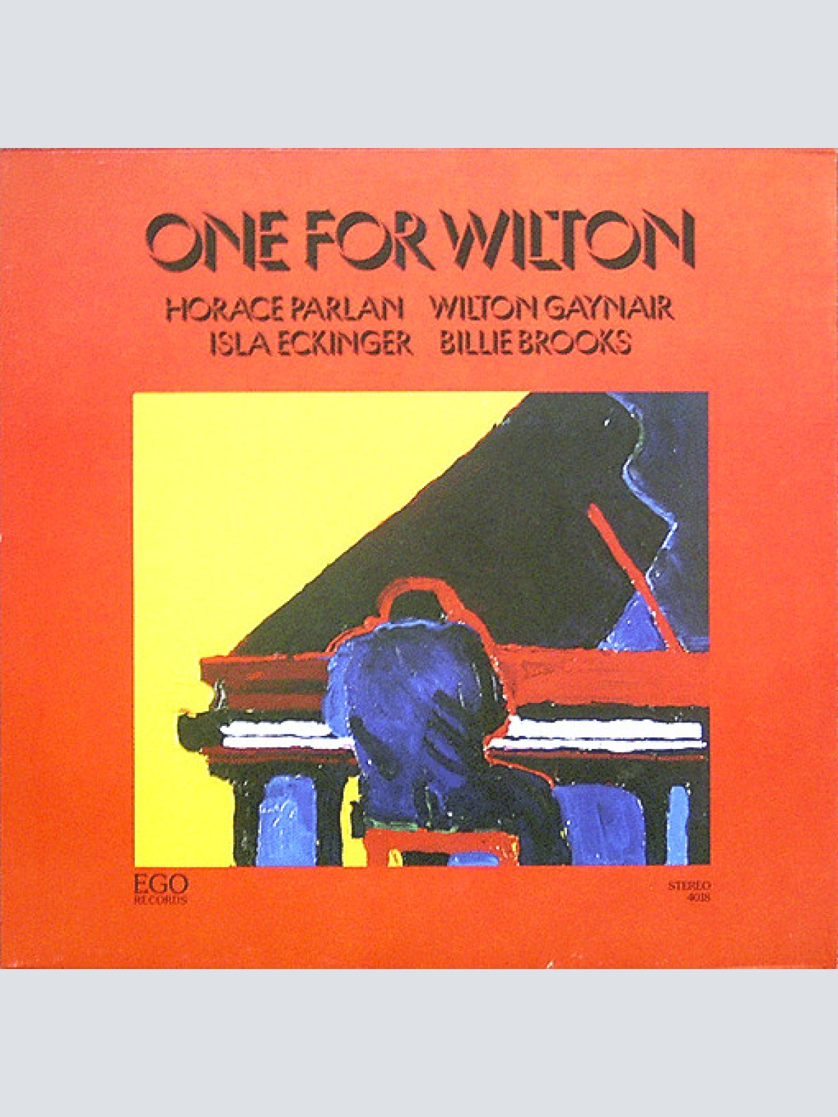 Vinyl / Horace Parlan - One For Wilton