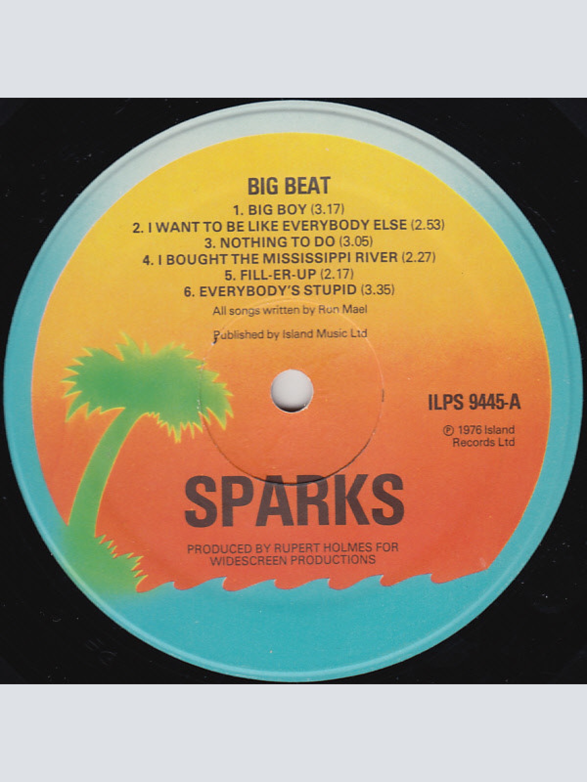 Vinyl / Sparks - Big Beat