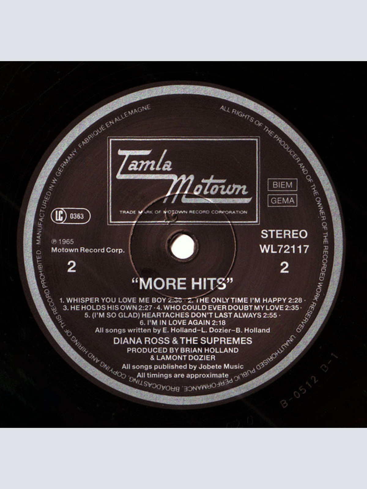 Vinyl / The Supremes - More Hits By The Supremes