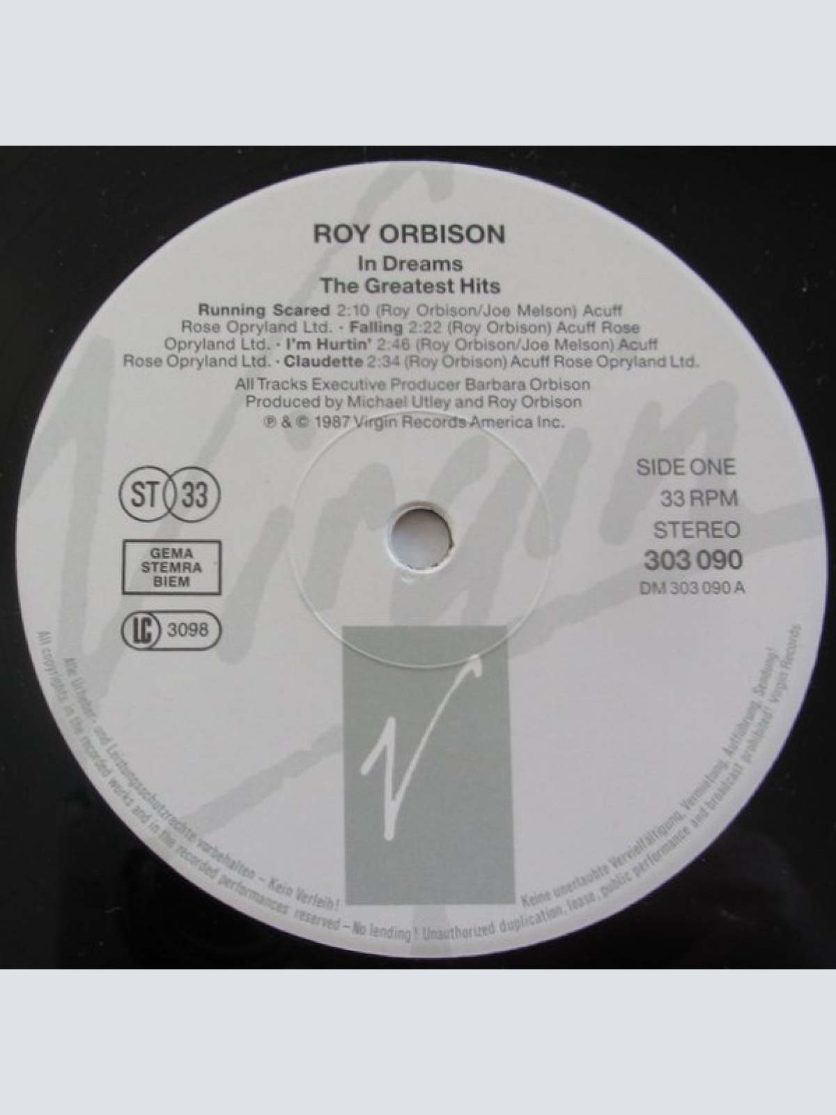 Vinyl / Roy Orbison - In Dreams: The Greatest Hits