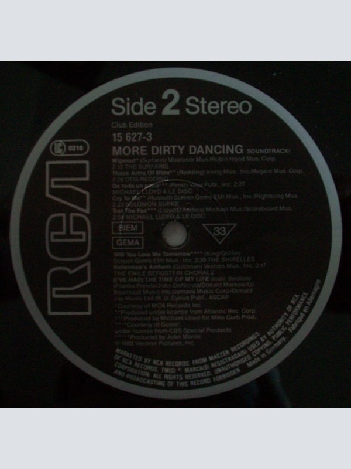 Vinyl / Various - More Dirty Dancing