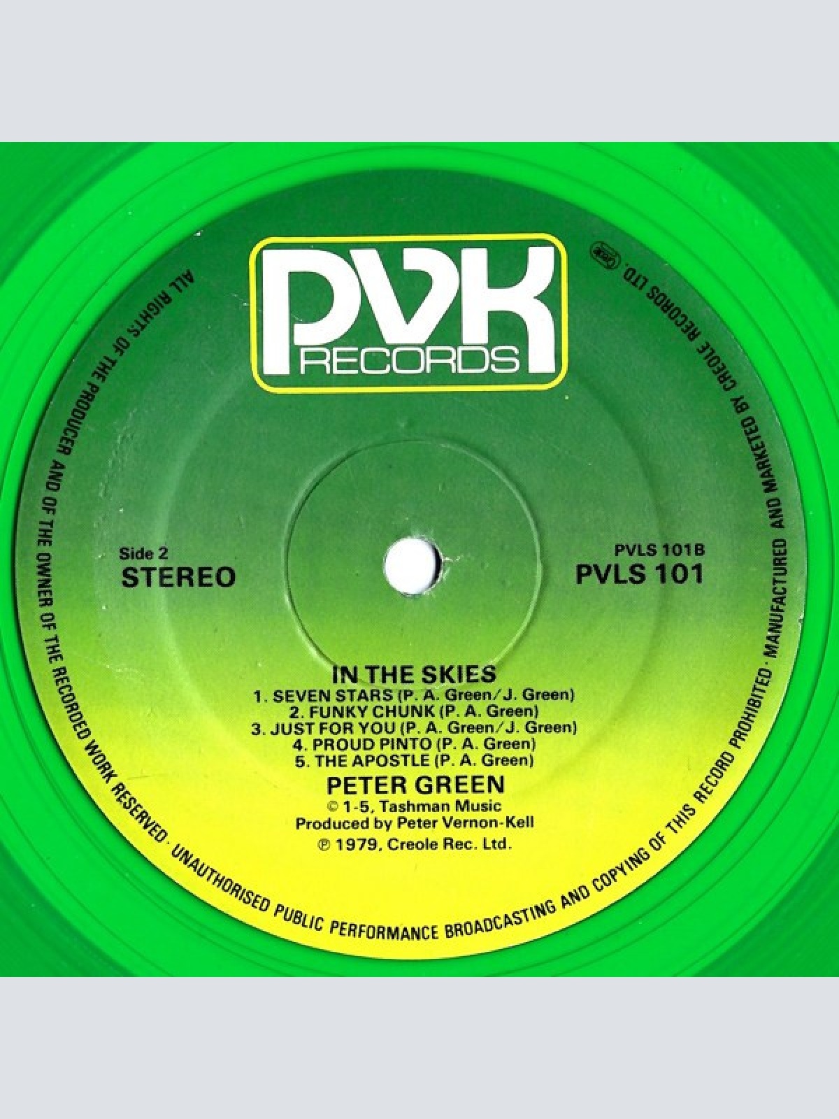 Vinyl / Peter Green (2) - In The Skies
