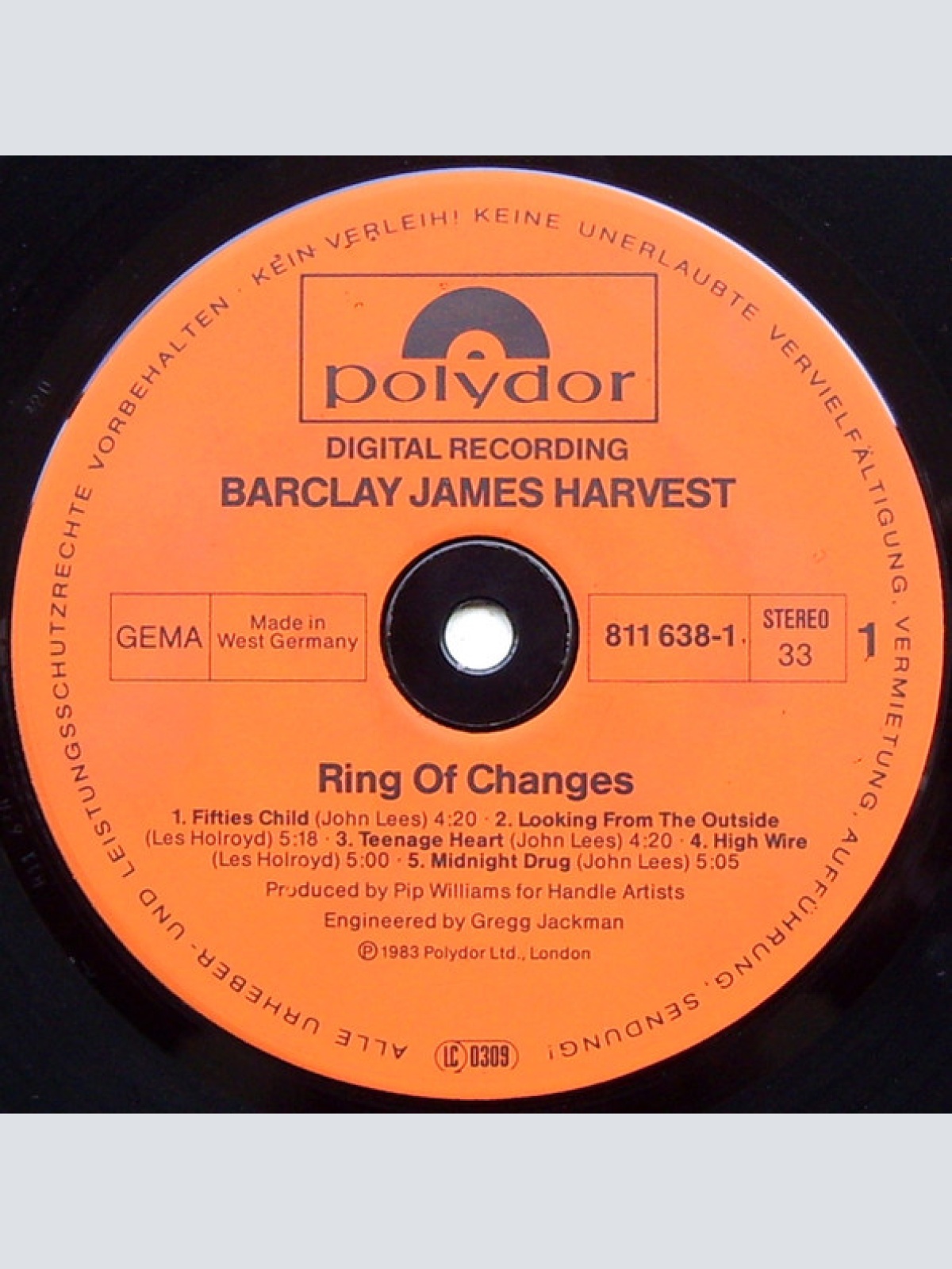Vinyl / Barclay James Harvest - Ring Of Changes
