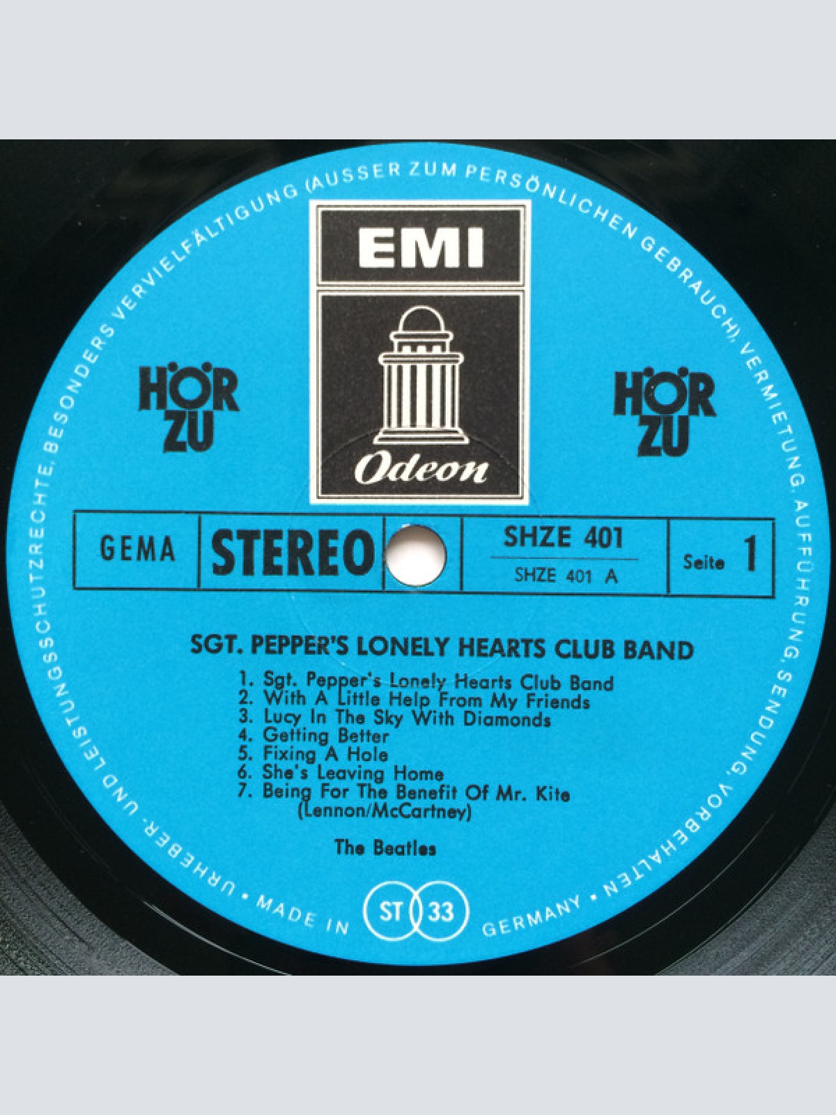 Vinyl / The Beatles - Sgt. Pepper's Lonely Hearts Club Band
