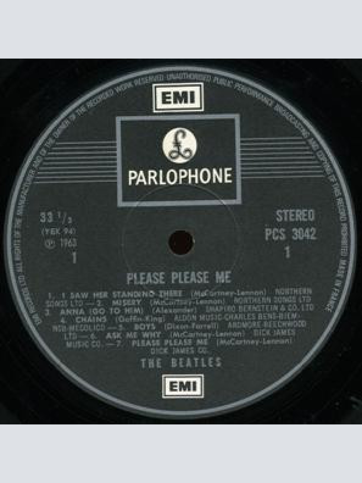 Vinyl / The Beatles - Please Please Me