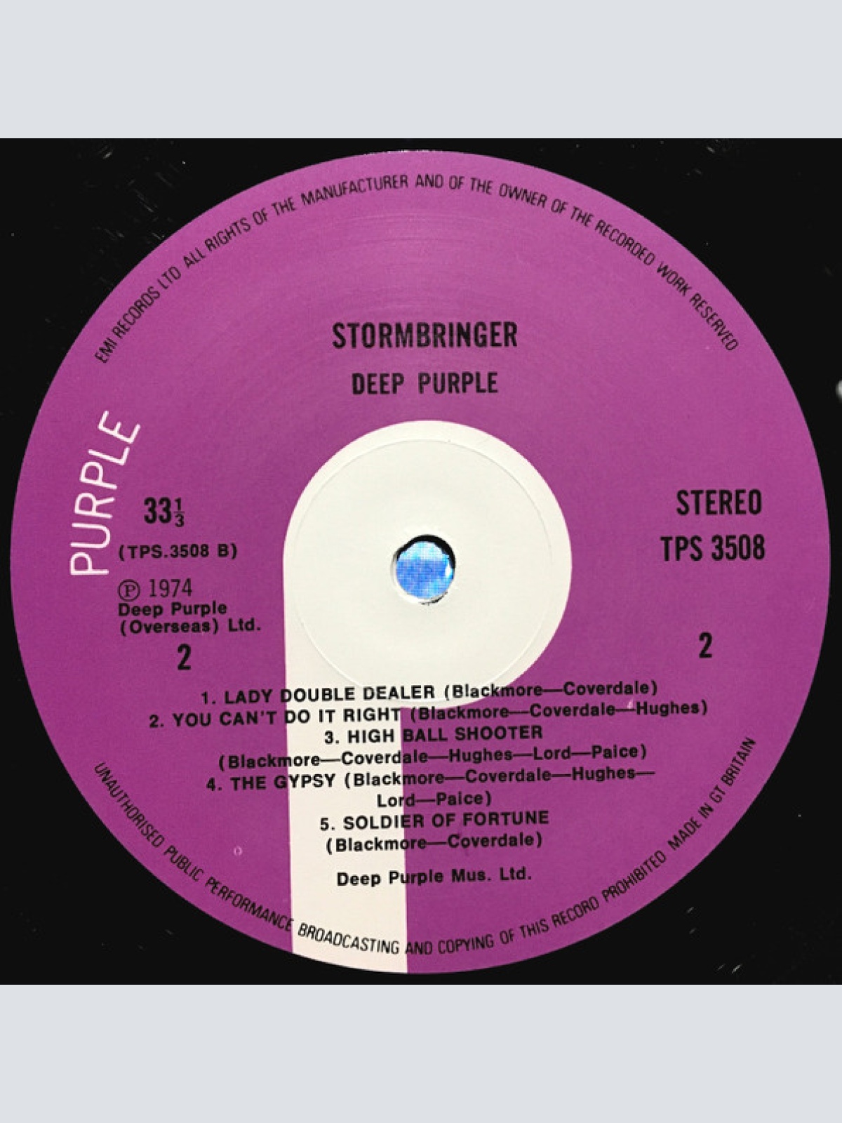 Vinyl / Deep Purple - Stormbringer