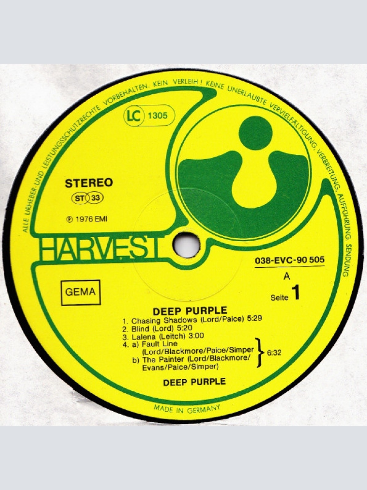 Vinyl / Deep Purple - Deep Purple